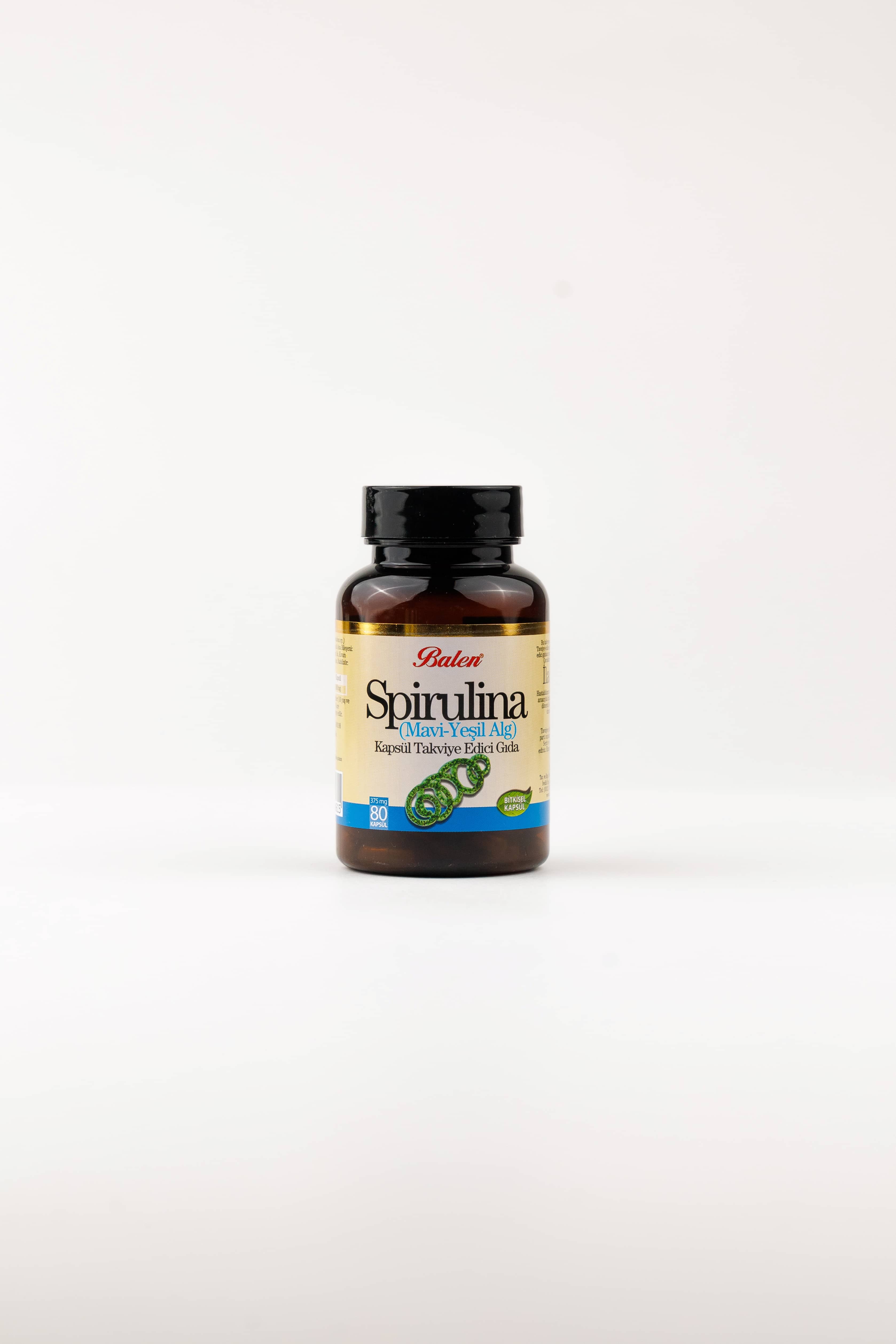 Balen Spirulina 375 MG, 80 kapsul 2