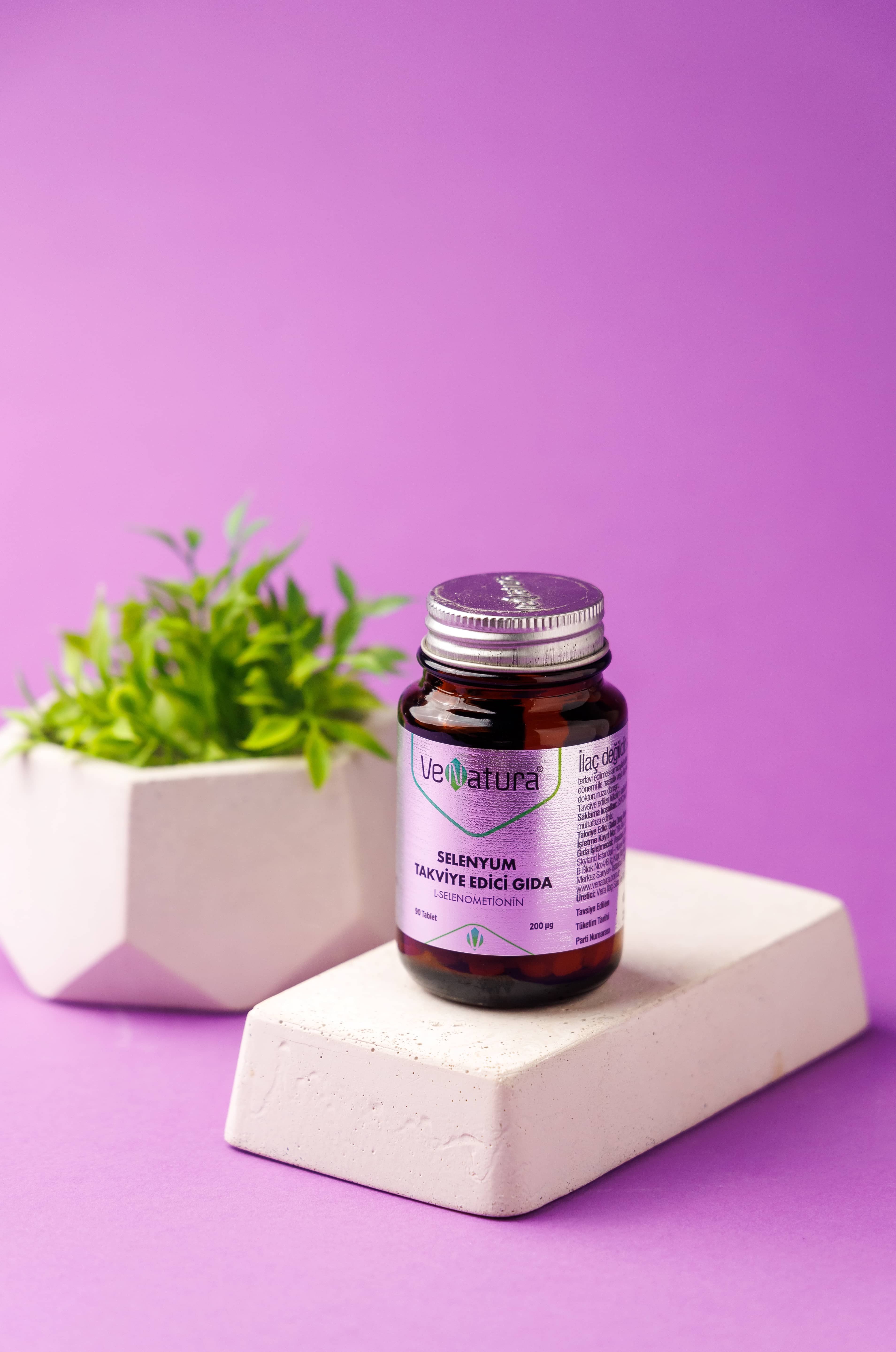 Venatura Selenyum 200 Mcg, 90 Tablet 4