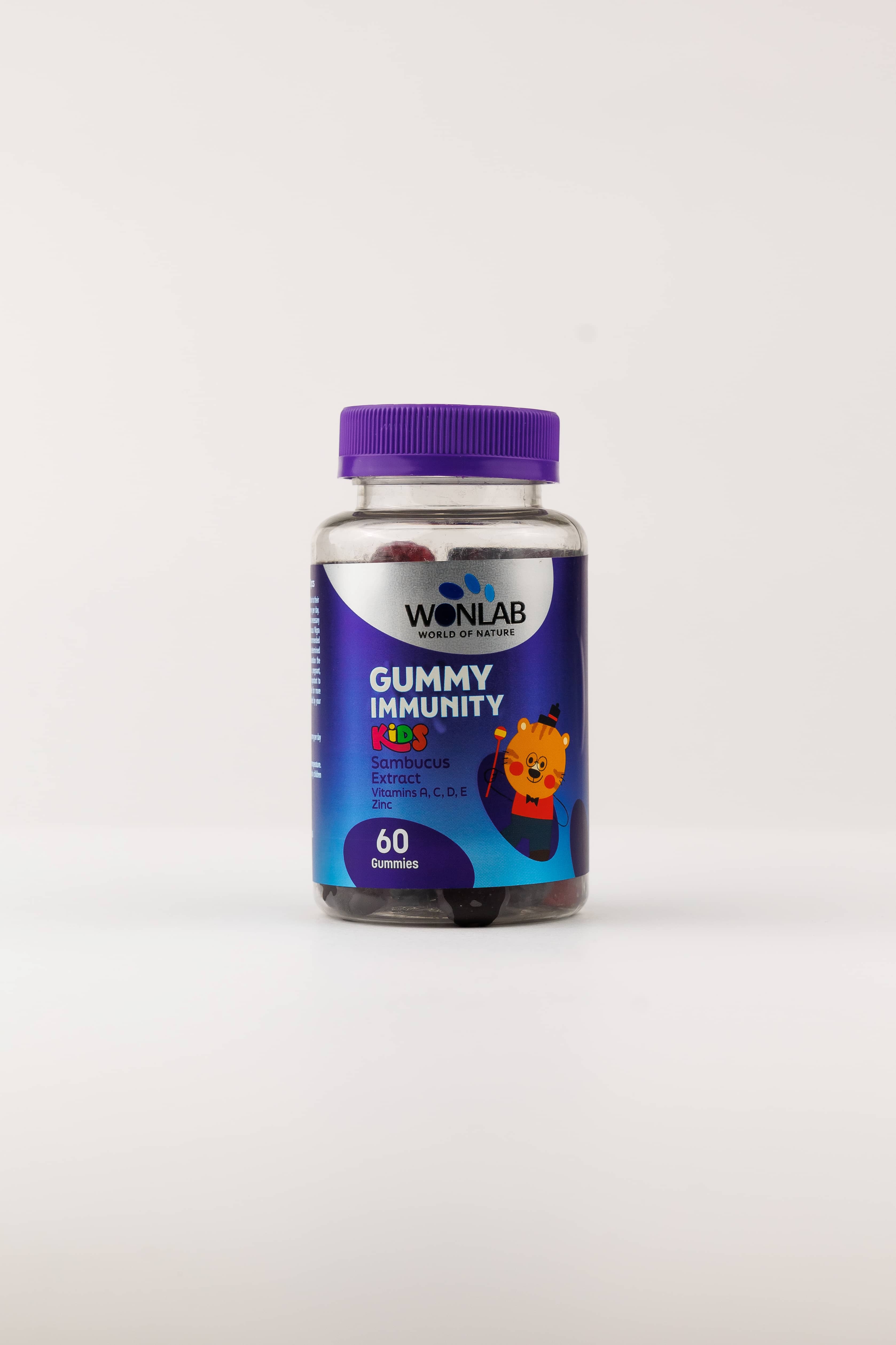 WONLAB kids Immunity, 60 gummies 2