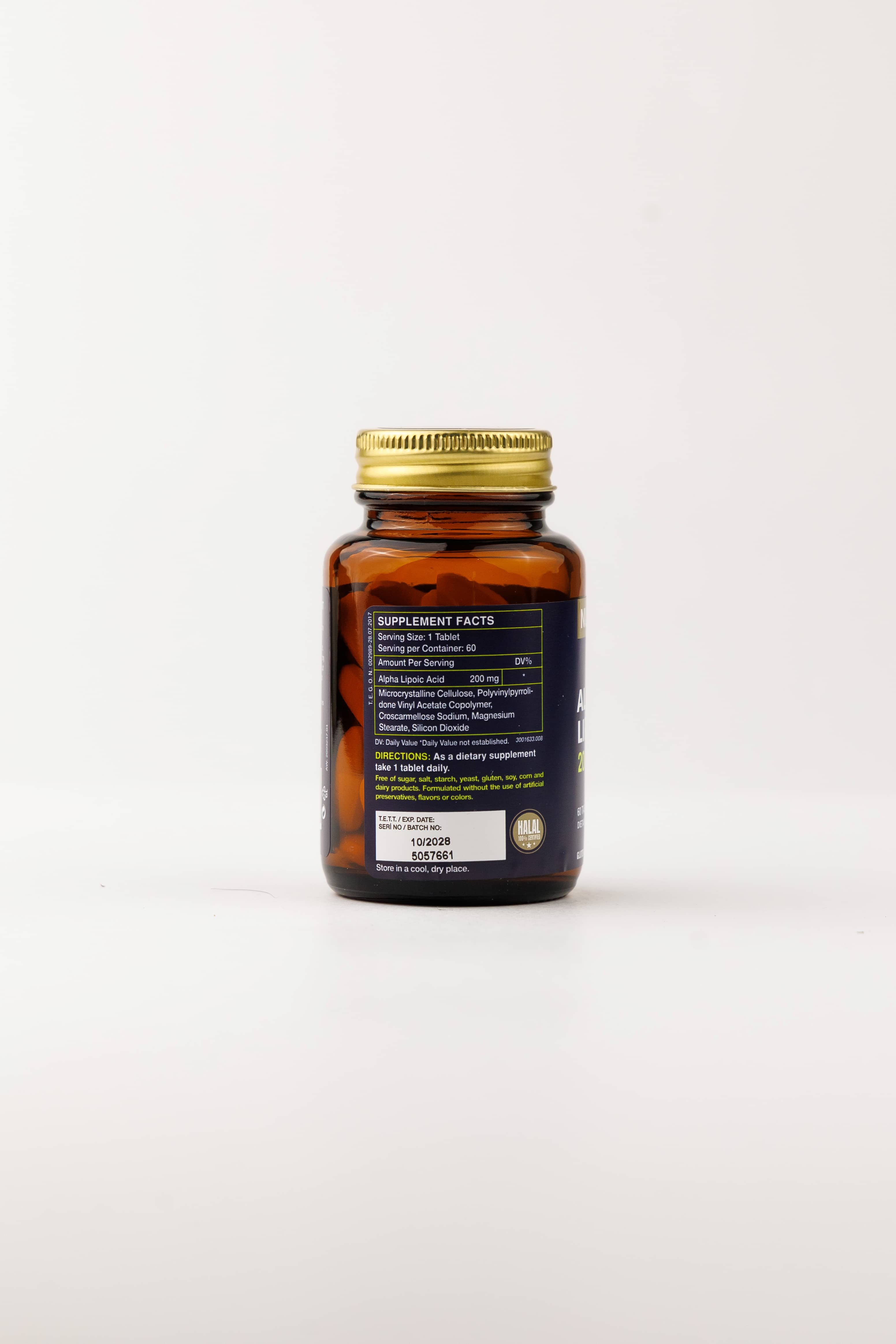 Nutraxin Alpha Lipoic Acid 200 Mg, 60 Tablet 3