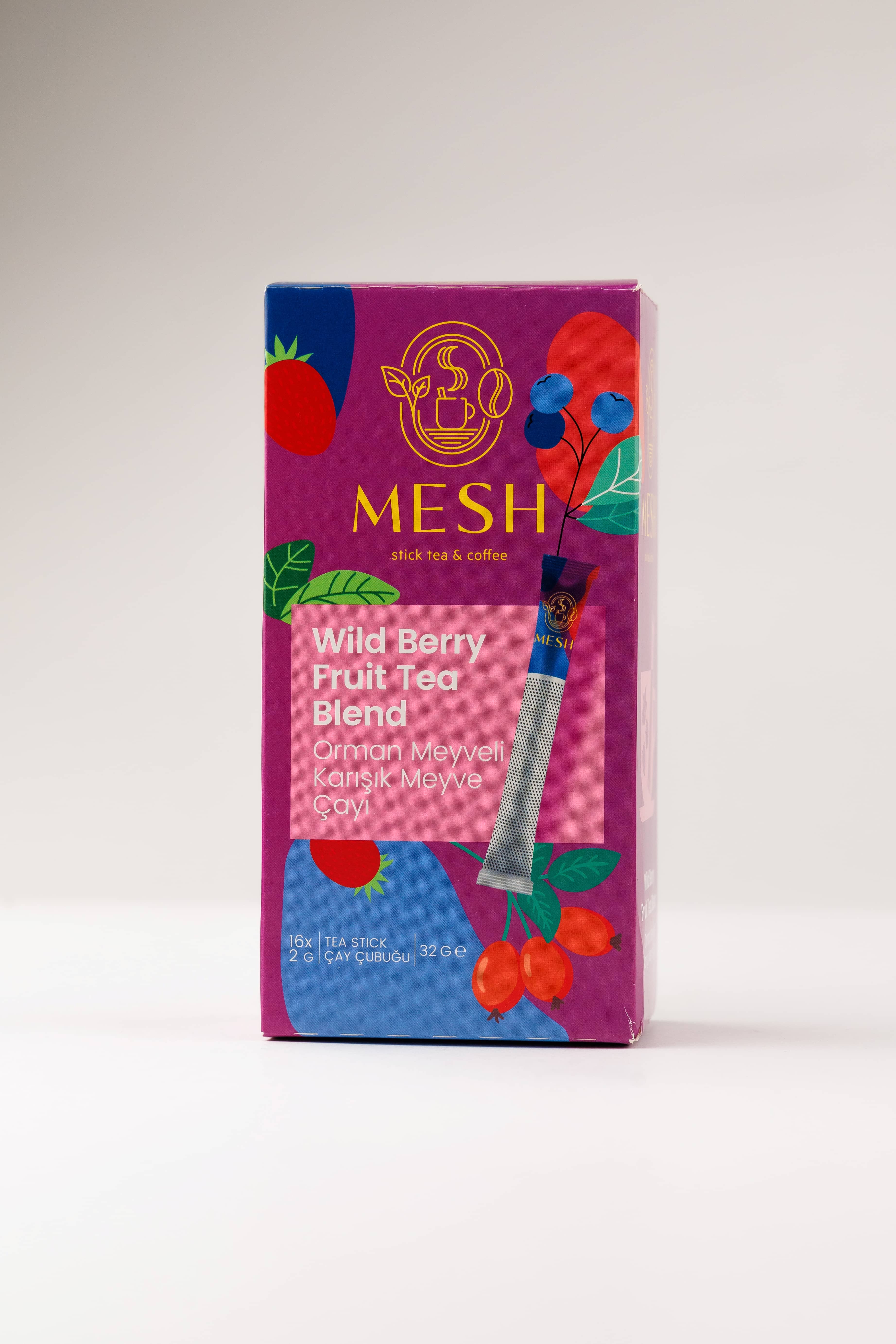 Mesh Stick Wild Berry Fruit tea 16 stick 2