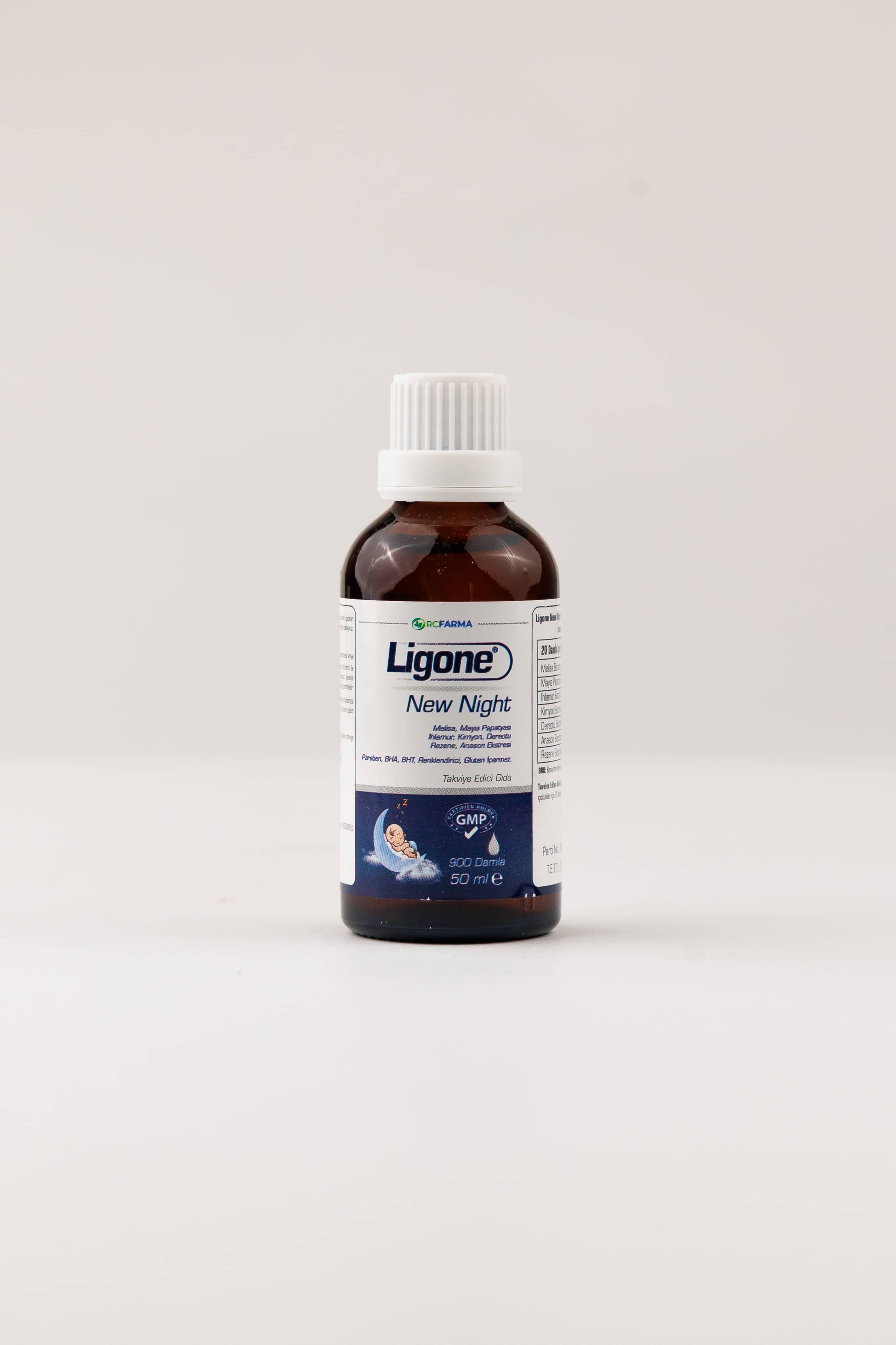 RCFARMA Ligone New Night 900 tomchi, 50ml 2