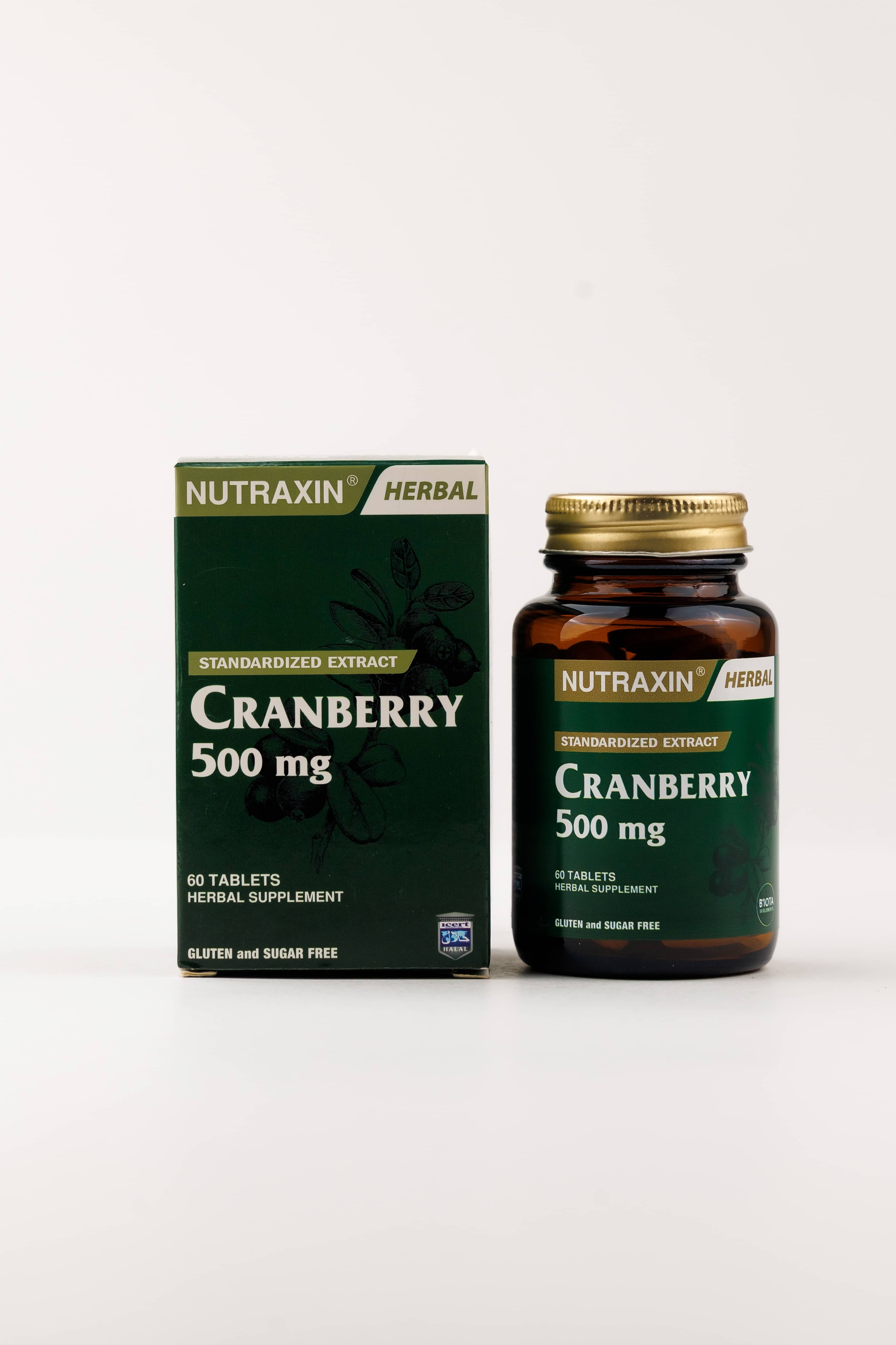 Nutraxin Cranberry 500 Mg, 60 Tablet 4
