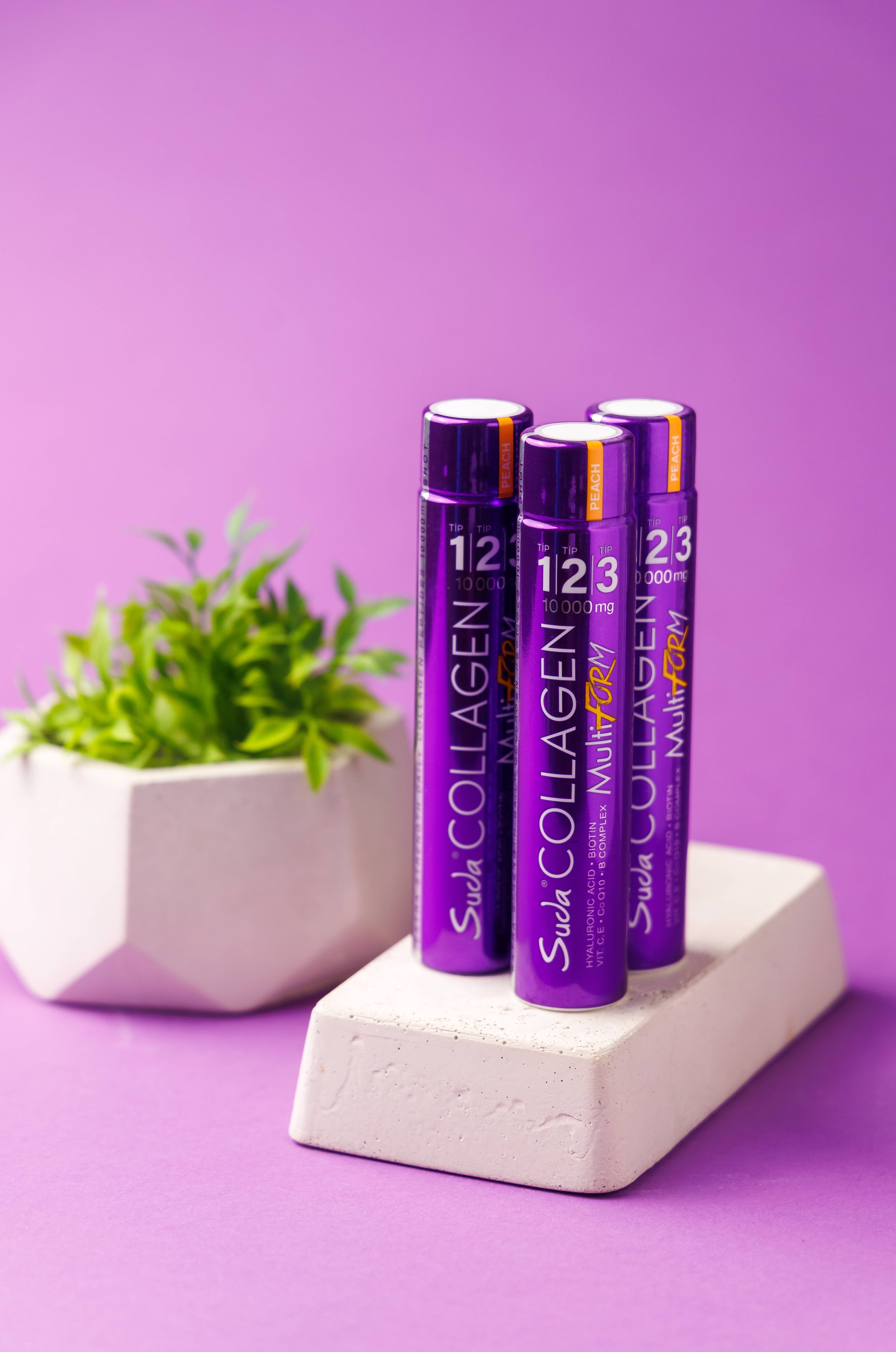 Suda Collagen Seftali aromali, 40mlx30 Shot = 1200 ml 3