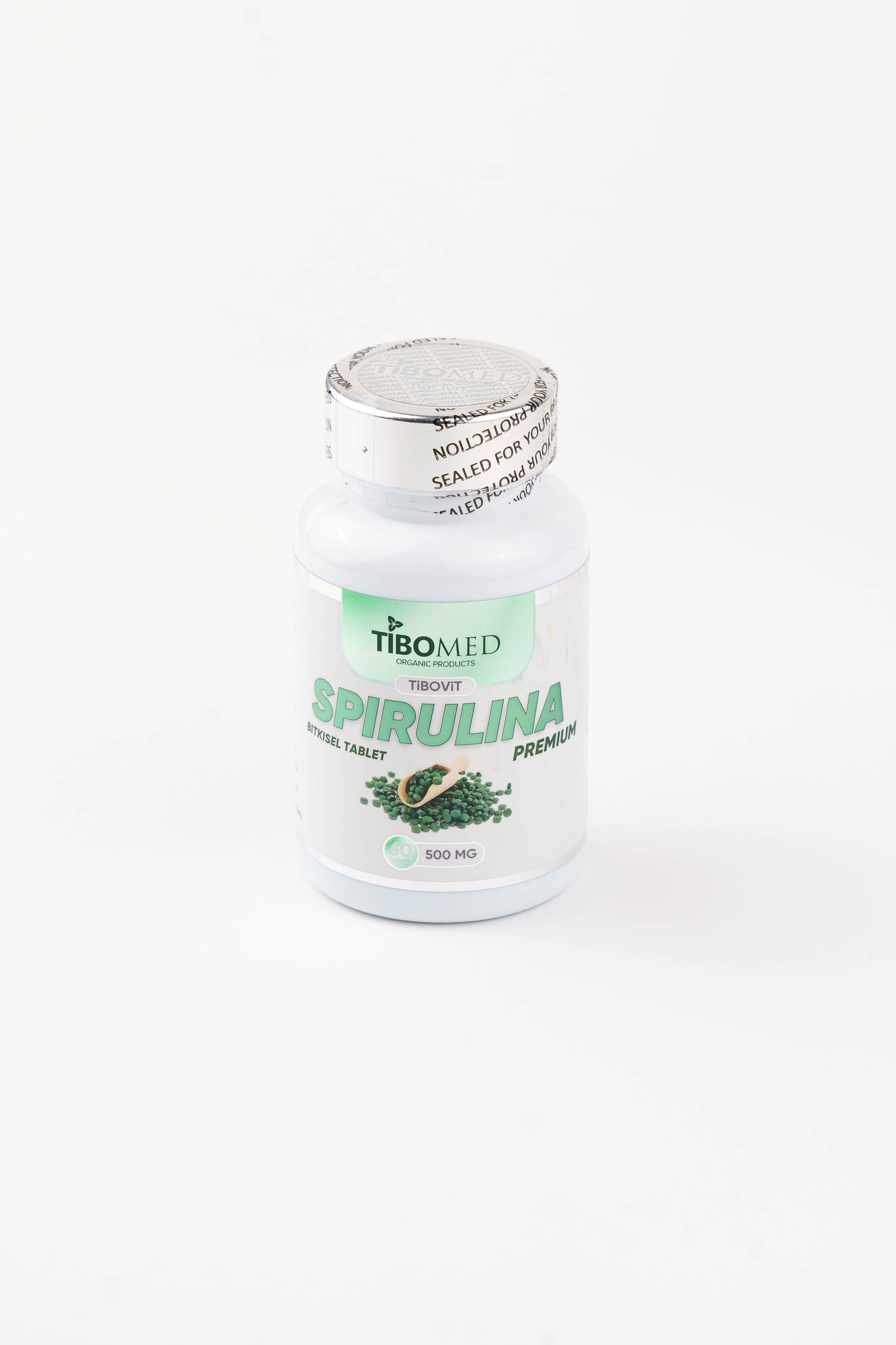 TIBOMED Spirulina 500mg, 60 tablet 1