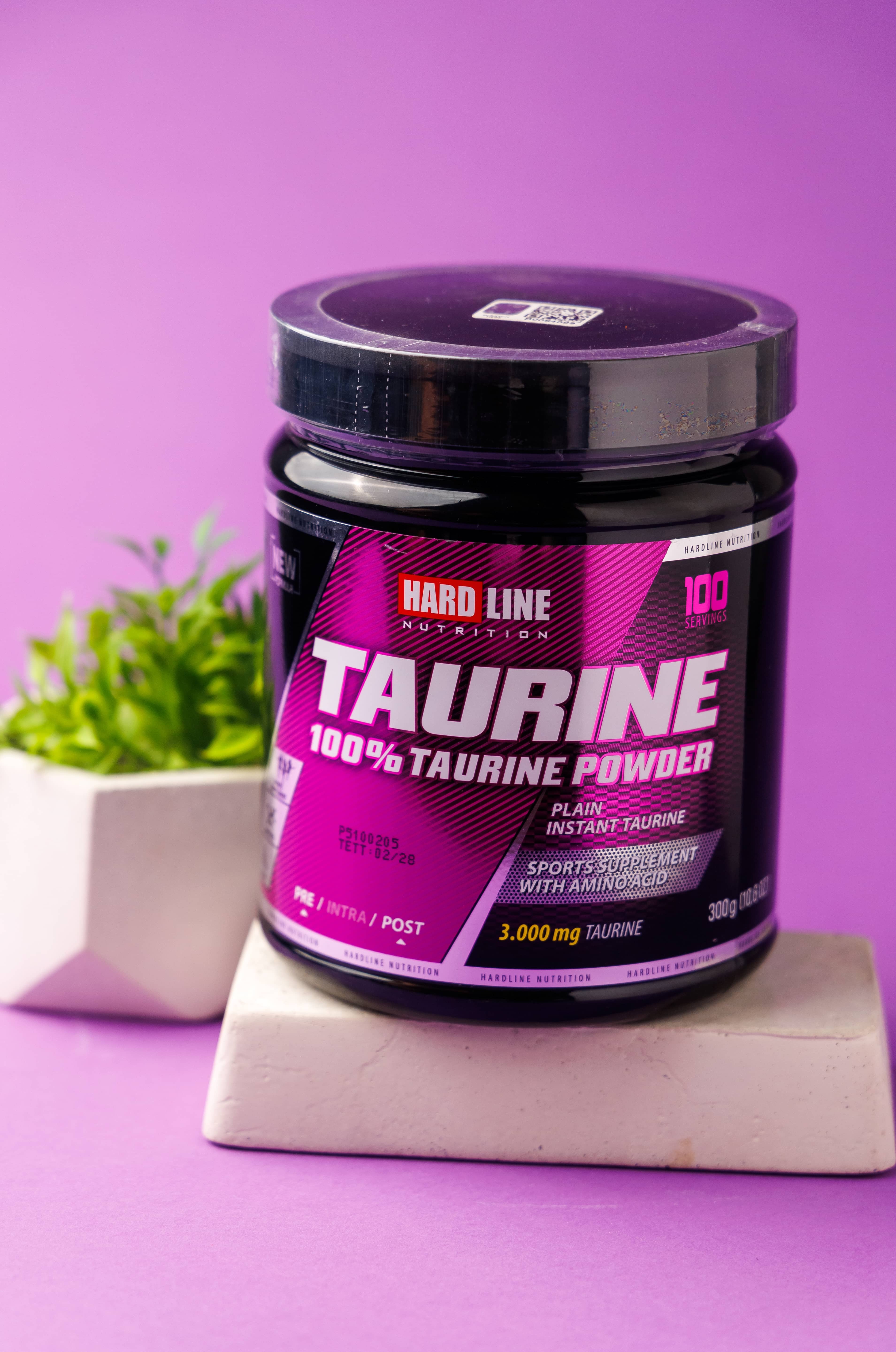 Hardline Taurine 100% Powder 300 g 4