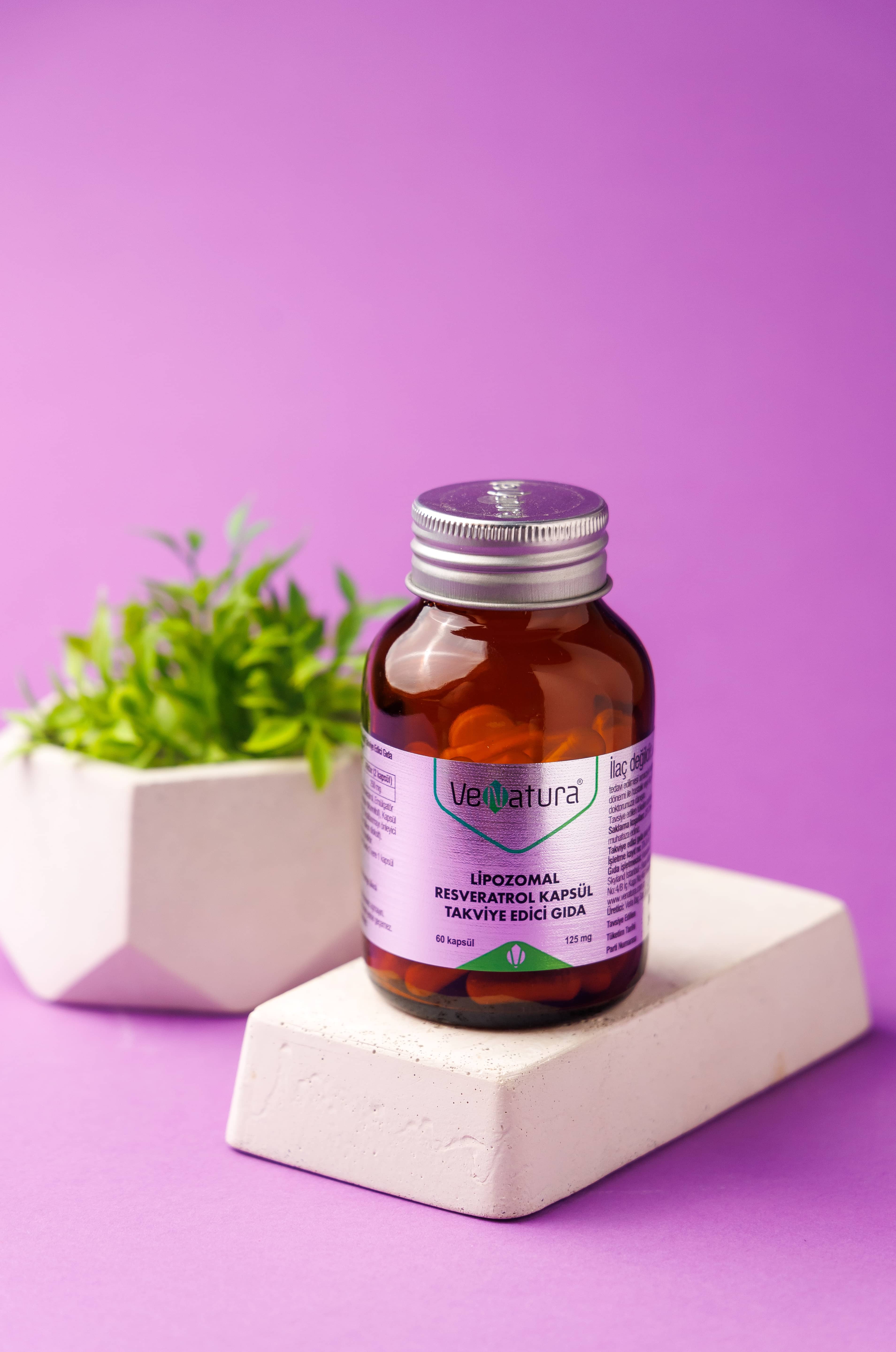 Venatura Lipozomal Resveratrol, 60 kapsul 4