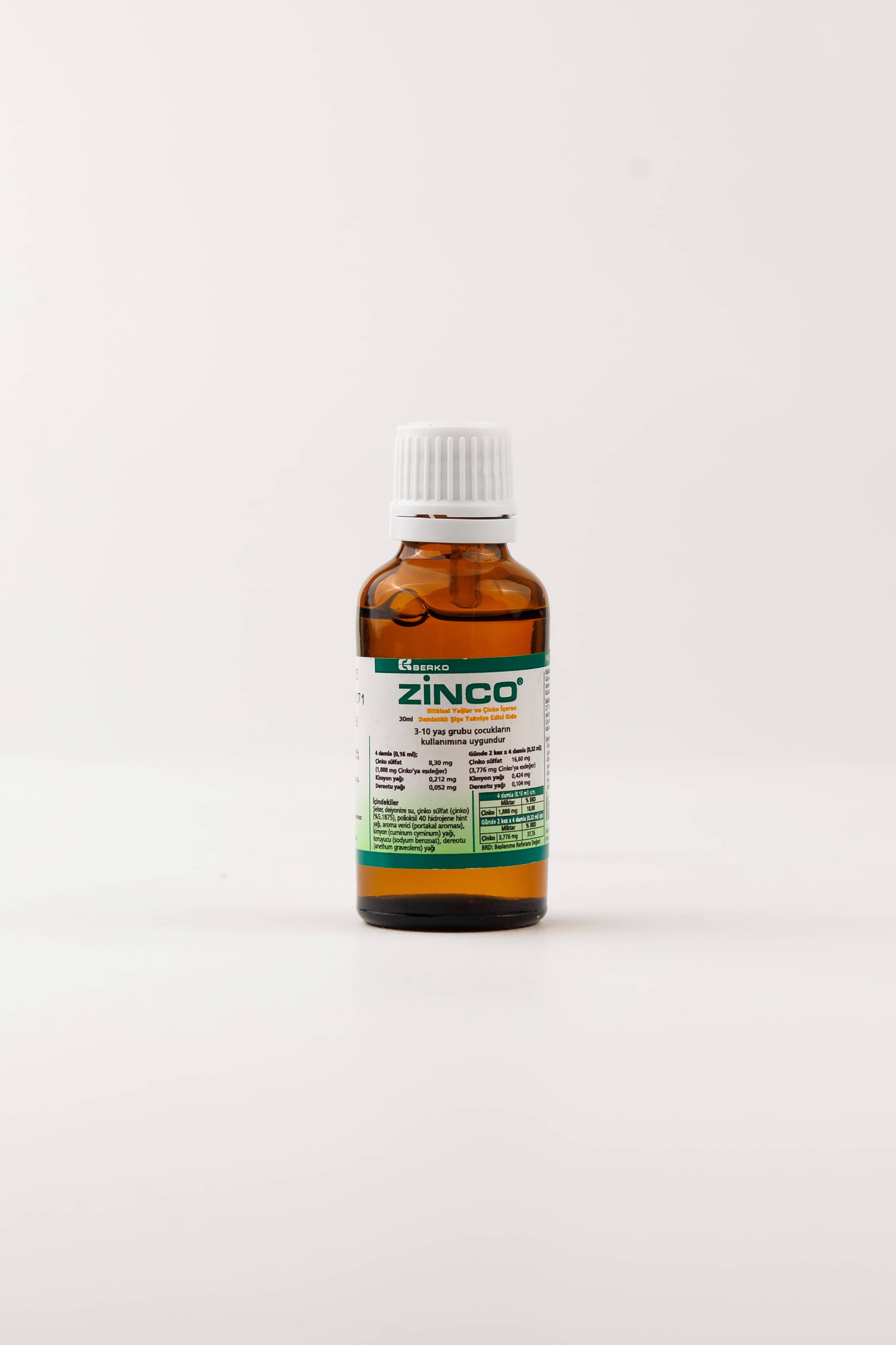 Berko Zinco 30 ml 2