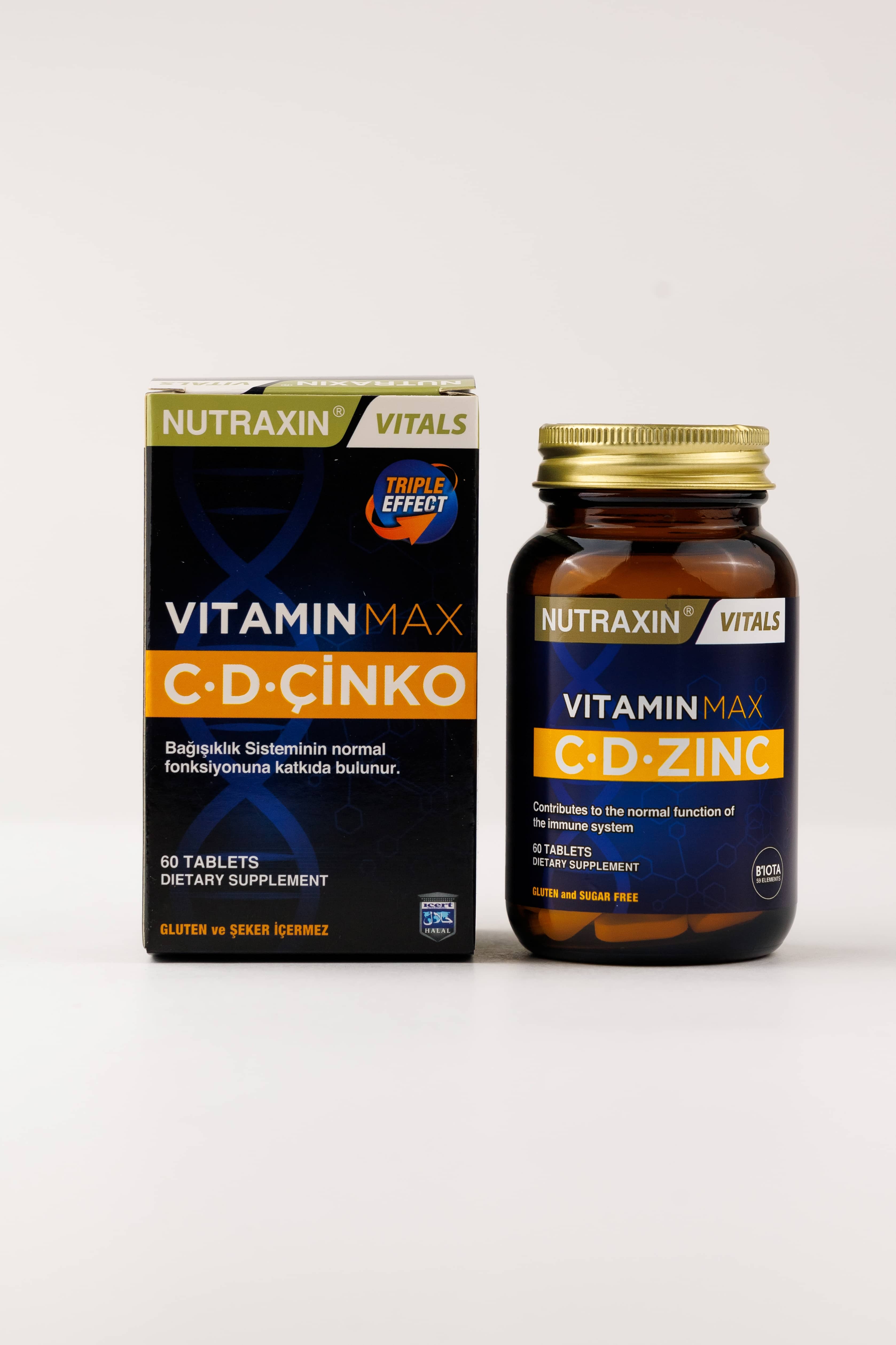 Nutraxin Vitamin Max C-D-Zinc, 60 Tablet 4