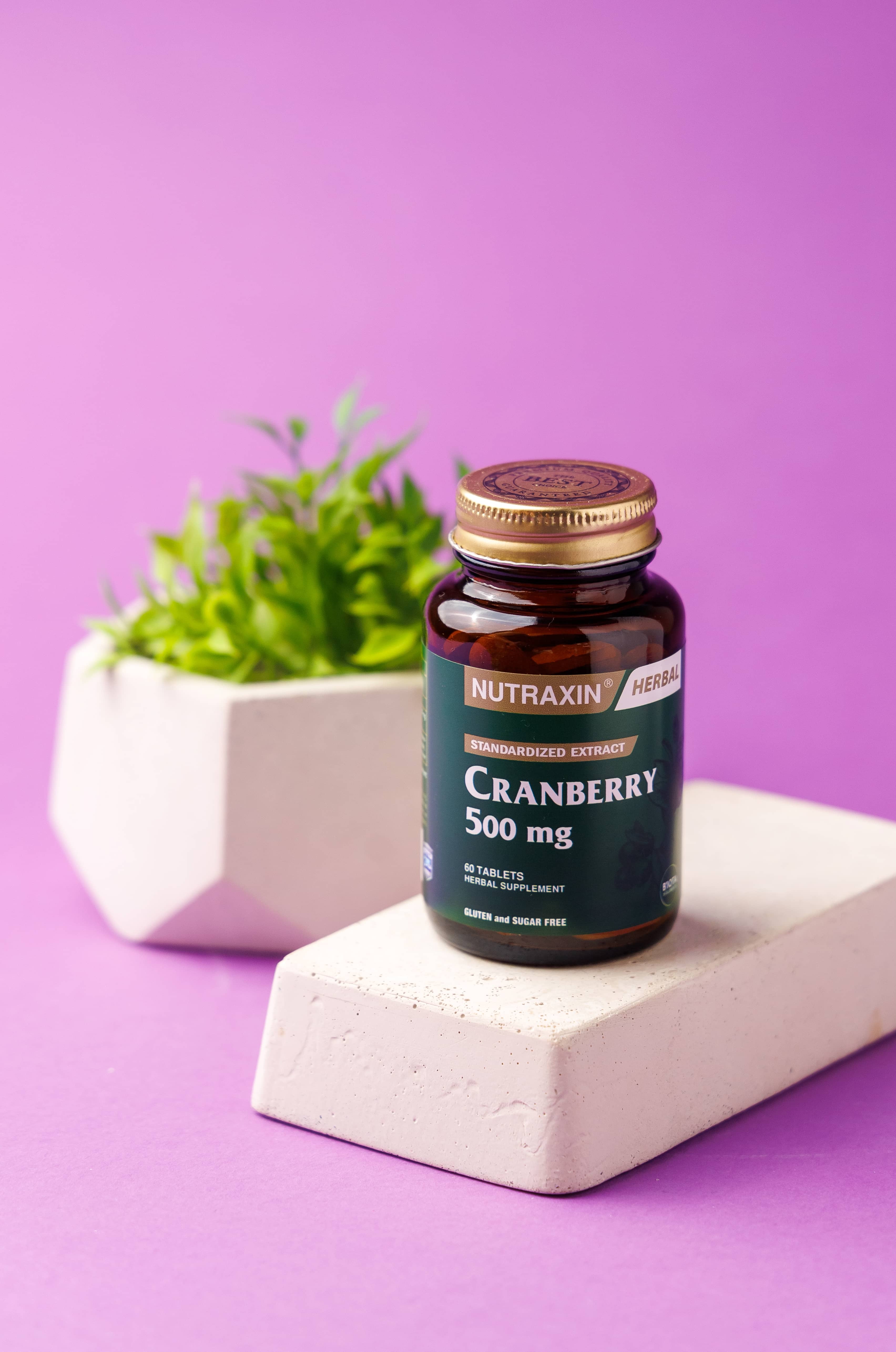 Nutraxin Cranberry 500 Mg, 60 Tablet 5