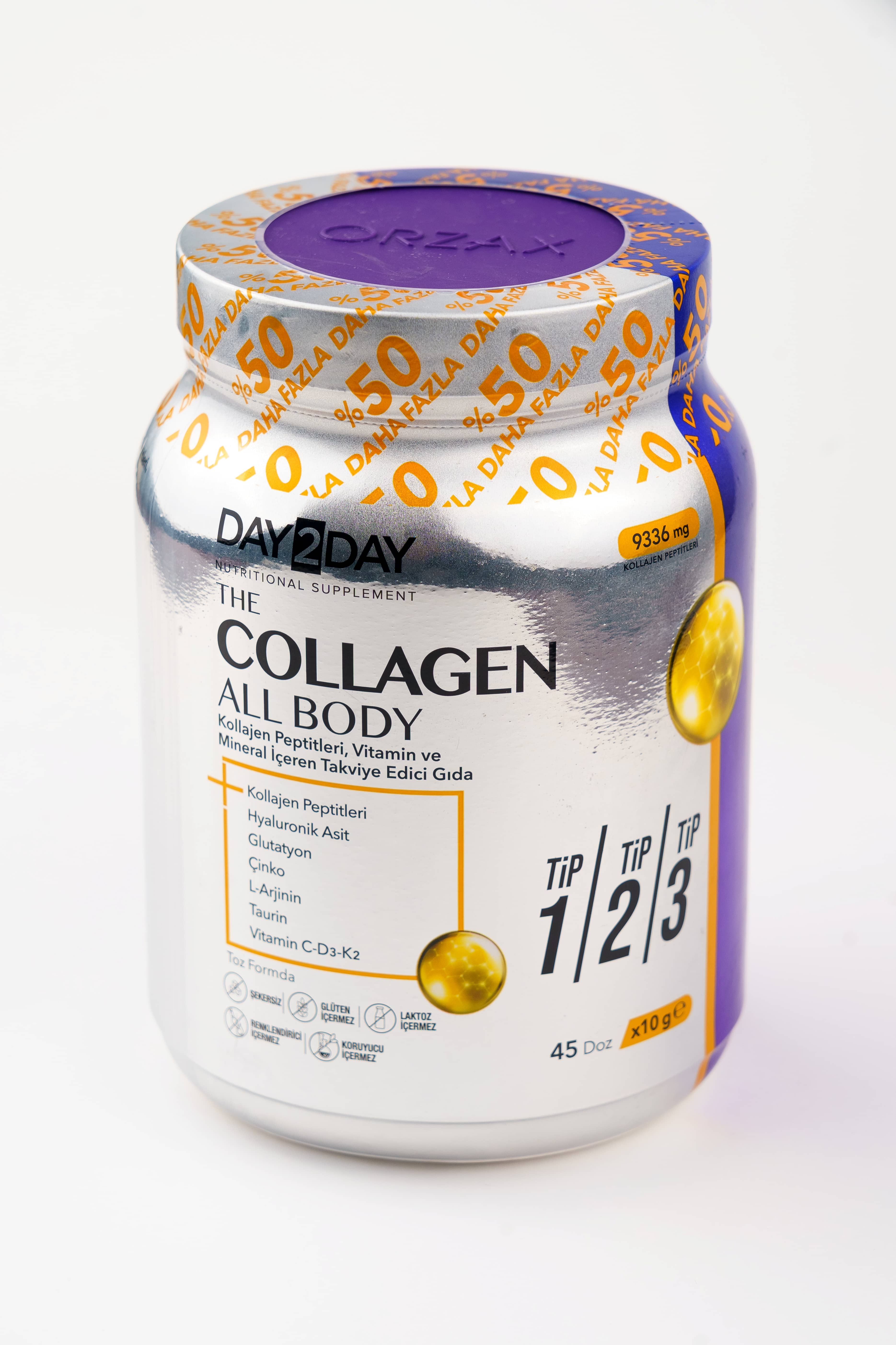 Orzax Day2Day Collagen All Body 45 doz 9336mg 1