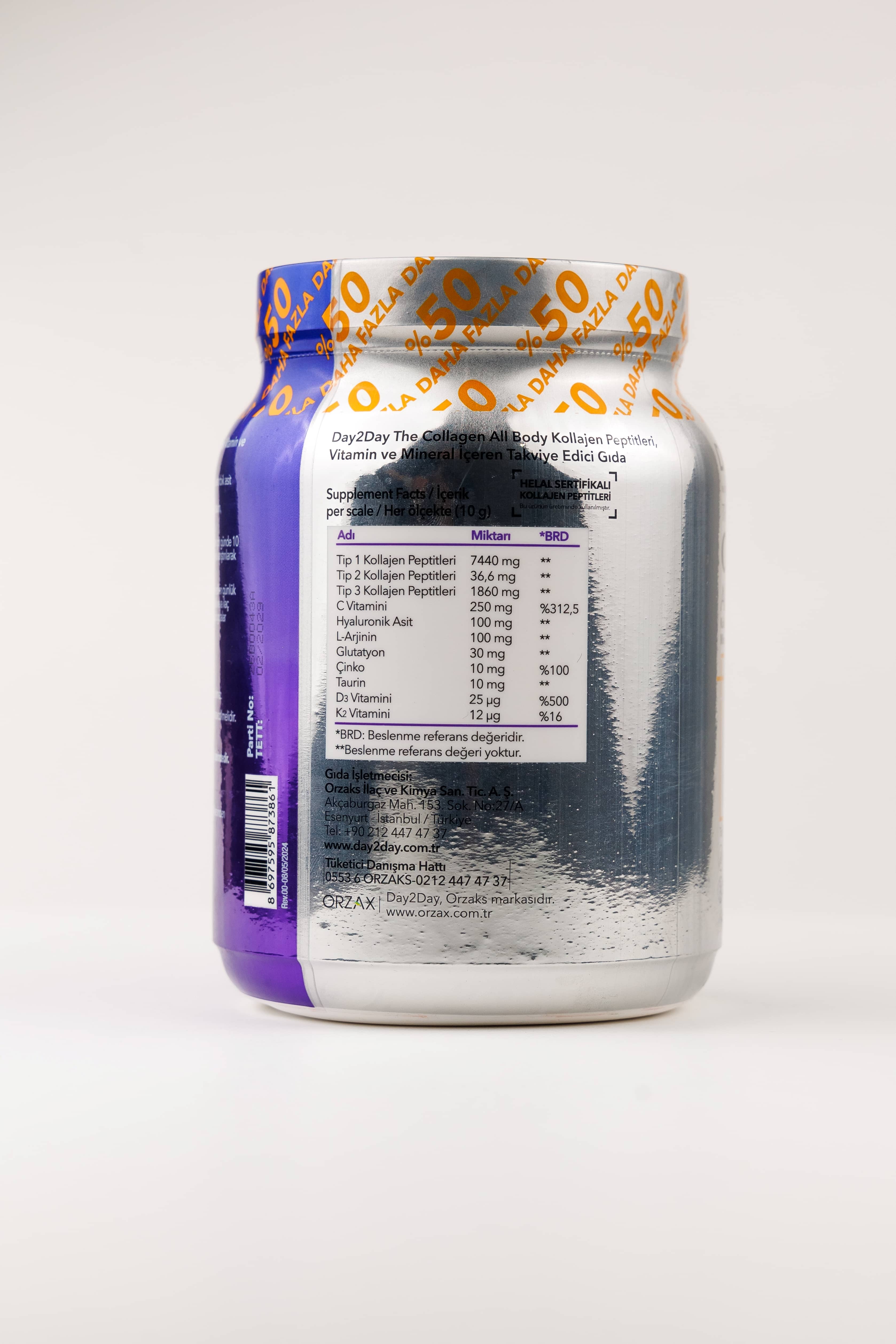 Orzax Day2Day Collagen All Body 45 doz 9336mg 3