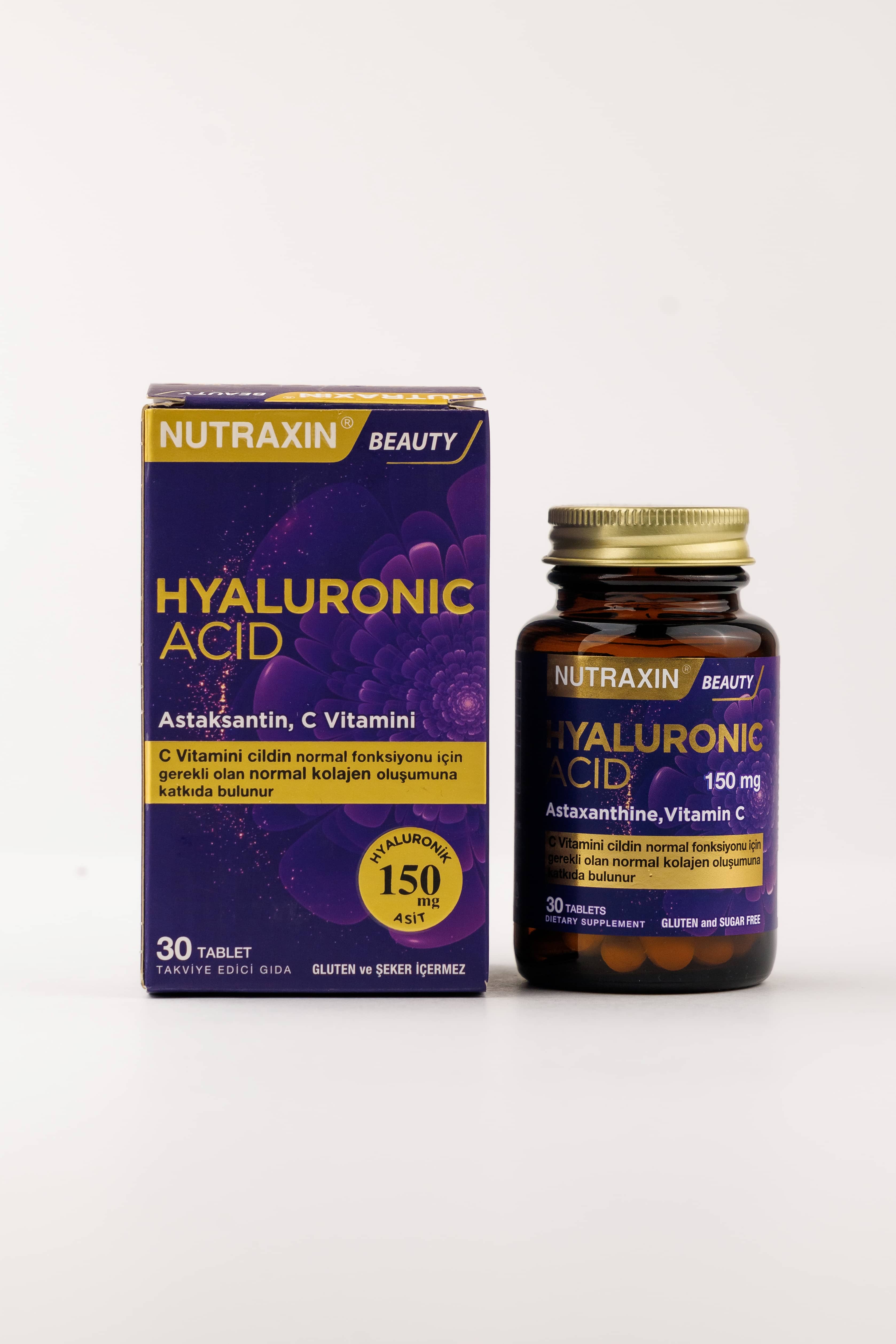 Nutraxin Hyaluronic Acid C Vitamini, 30 Tablet 4