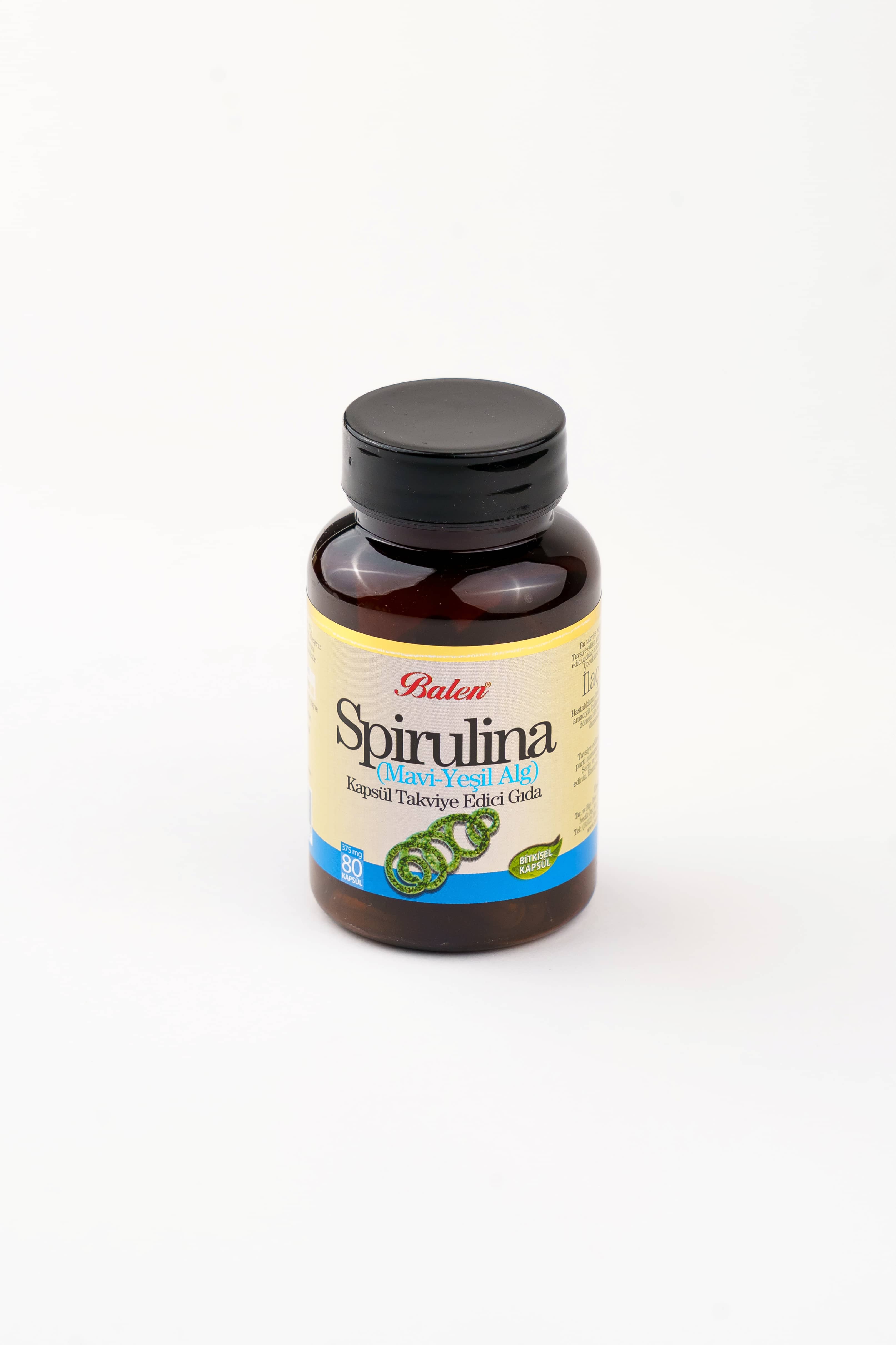 Balen Spirulina 375 MG, 80 kapsul 1
