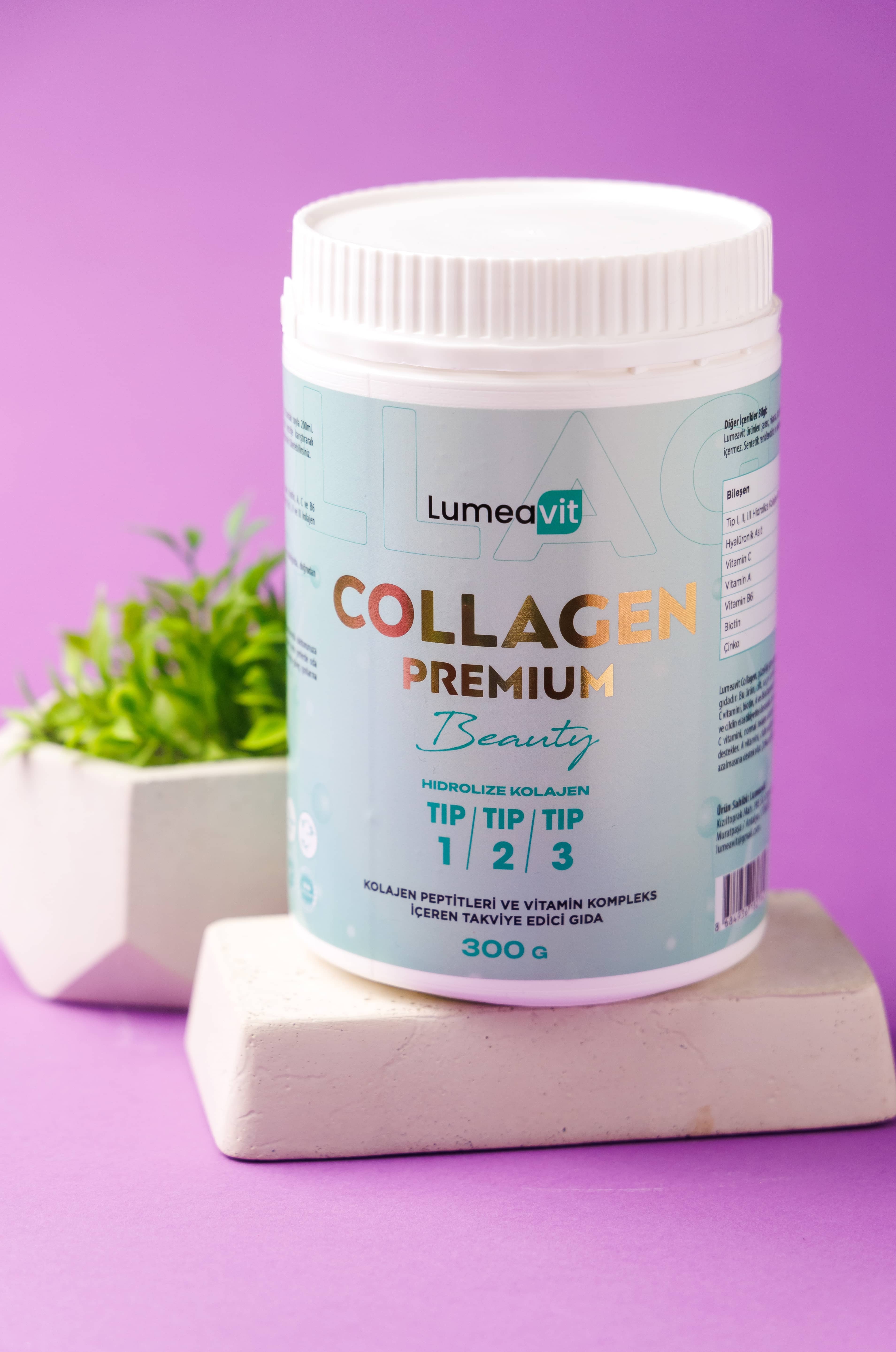 Lumeavit Collagen Premium 1 2 3 tip 300 gramm 4