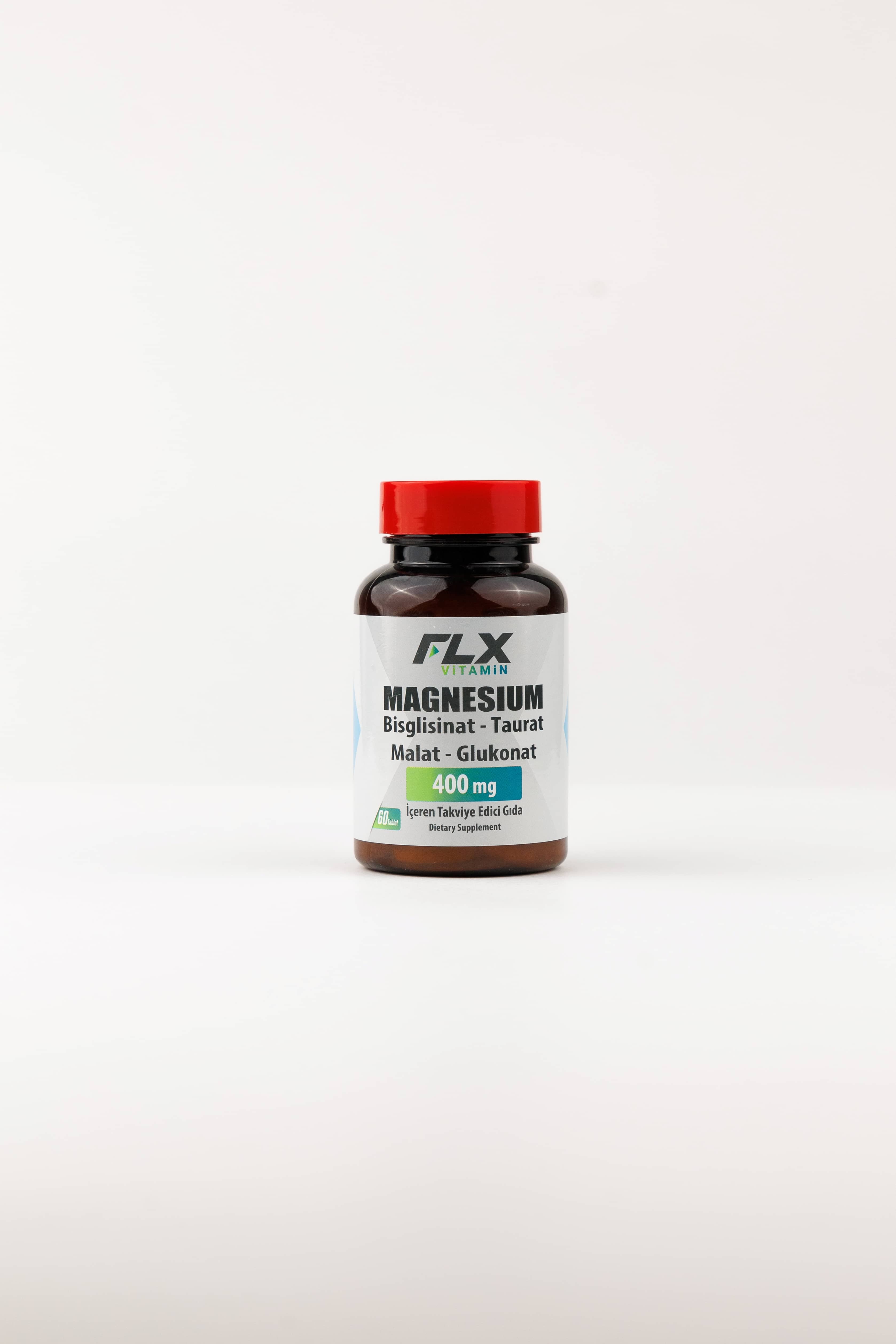 FLX Vitamin Magnesium Bisglitsinat-Taurat 400mg, 60 tablet 2
