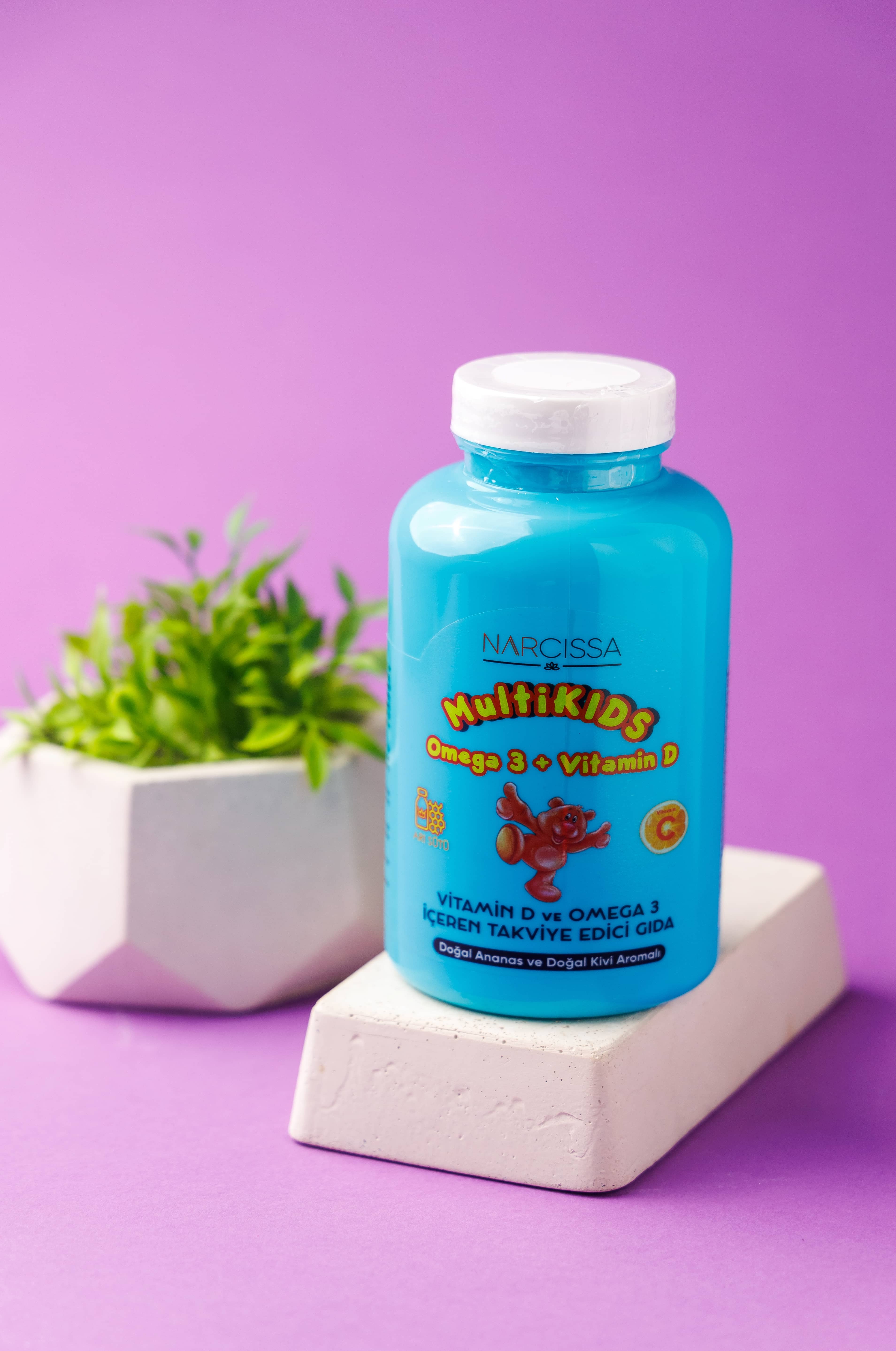 Narcissa Multikids Omega3 & Vitamin D, 90 gummies 4