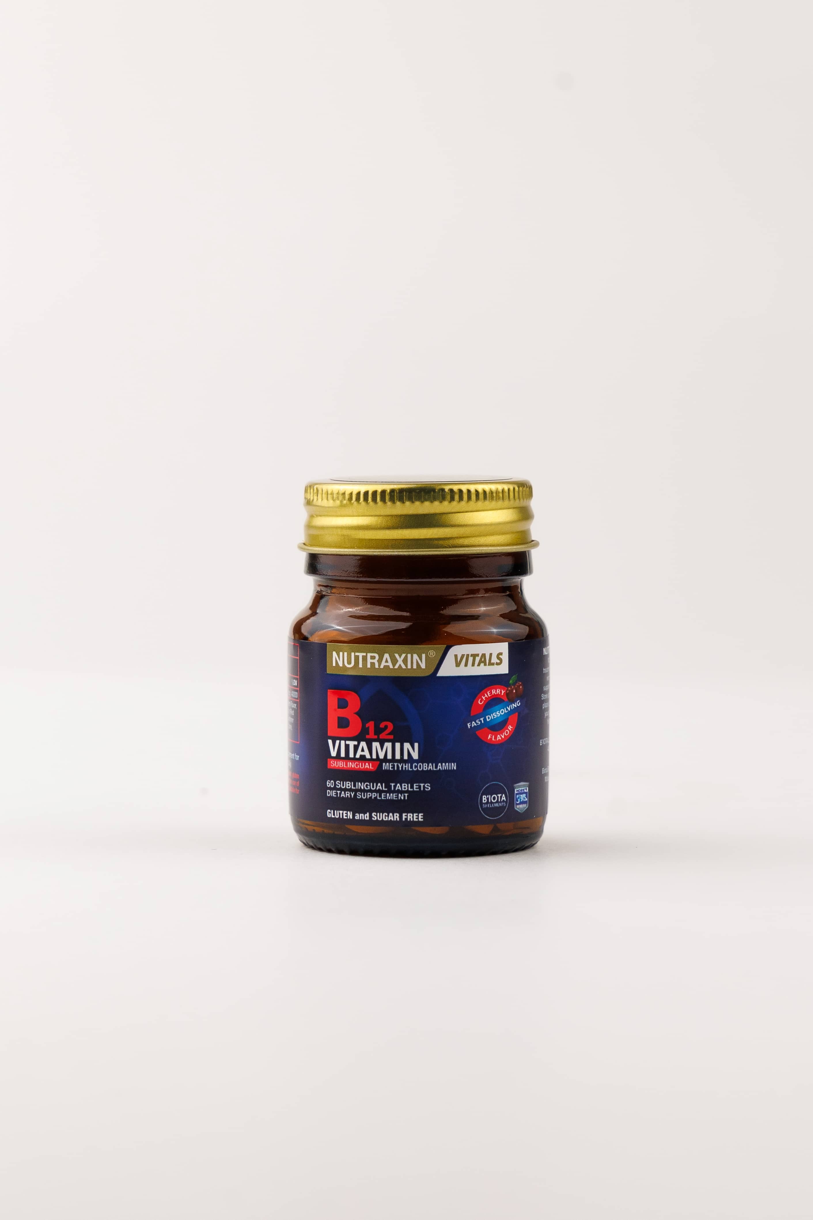Nutraxin B12 Vitamini (1000 Mcg), 60 Dil Altı Tableti 2