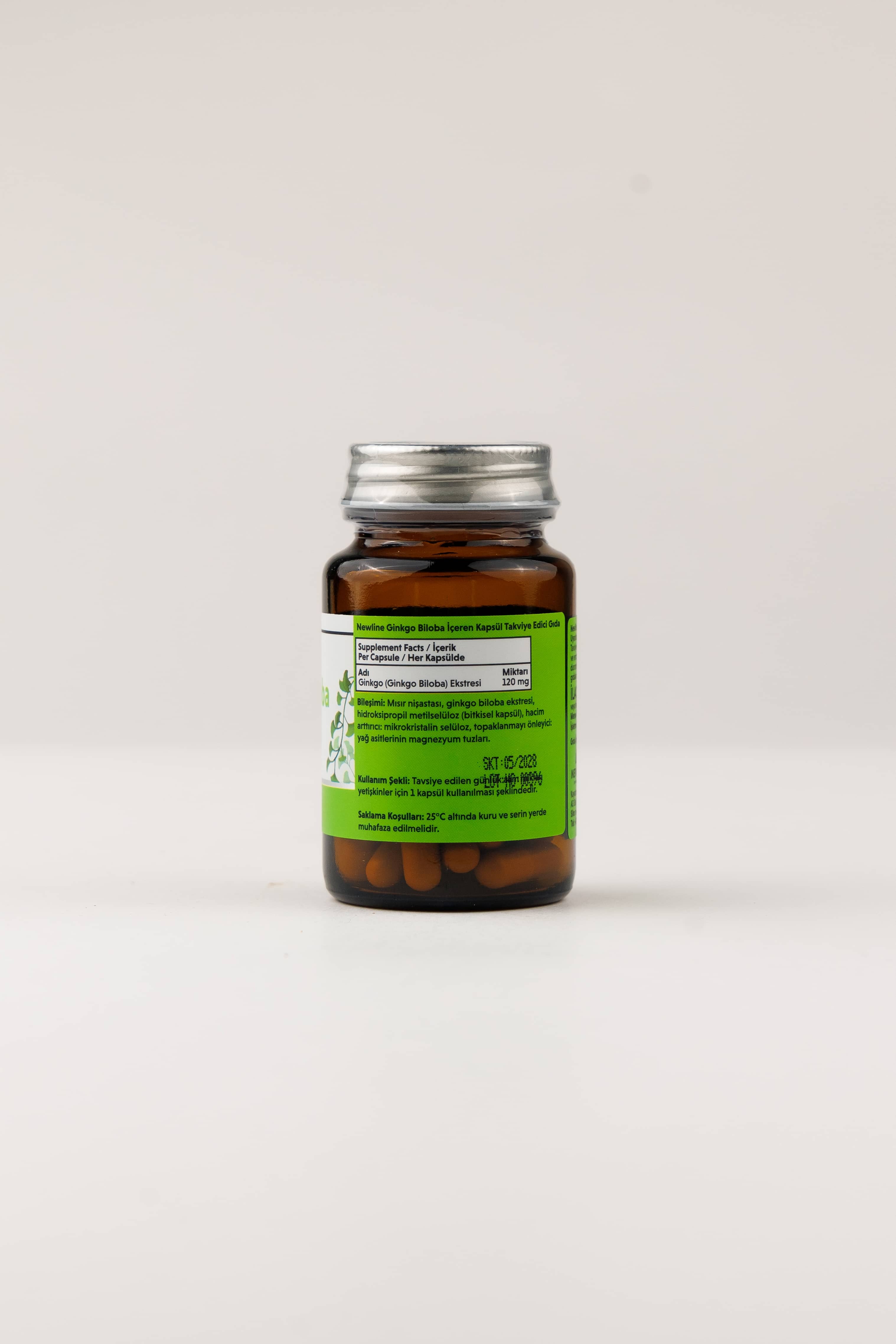 NEWLINE Ginkgo Biloba 30 kapsul 3