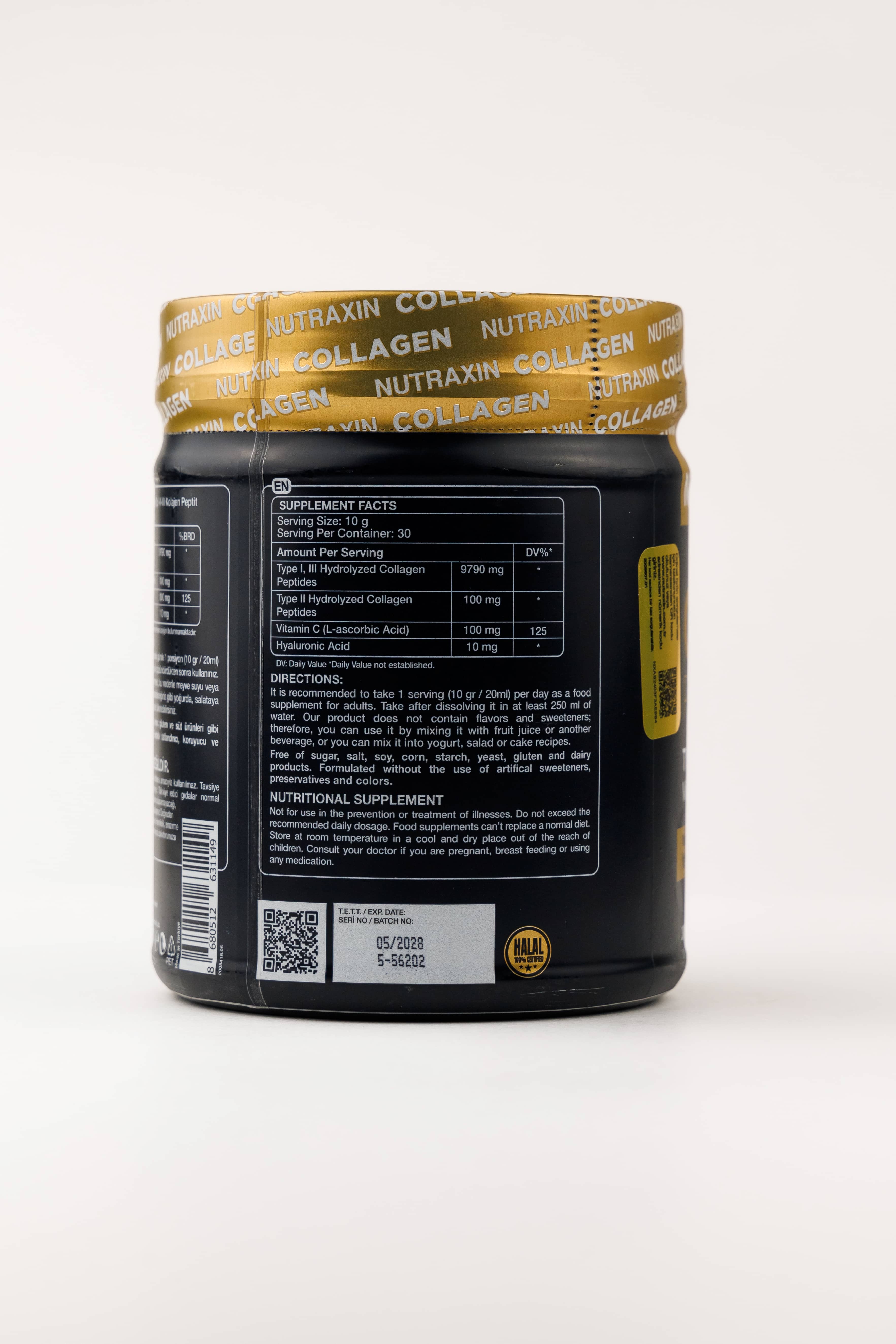 Nutraxin Beauty Collagen Powder Gold Quality, 300 gr 3