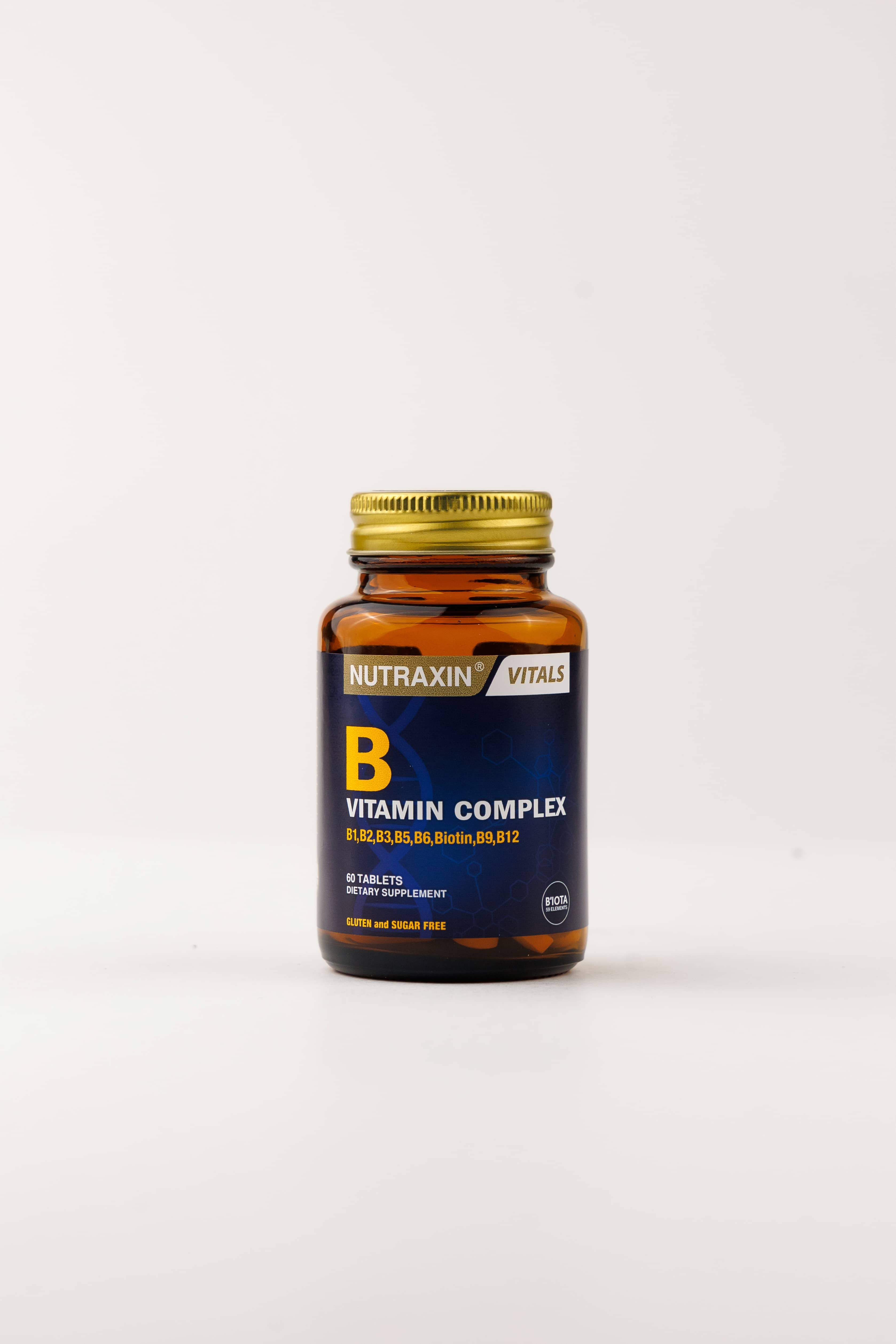 Nutraxin B Vitamin Complex Vitamin, 60 Tablet 2