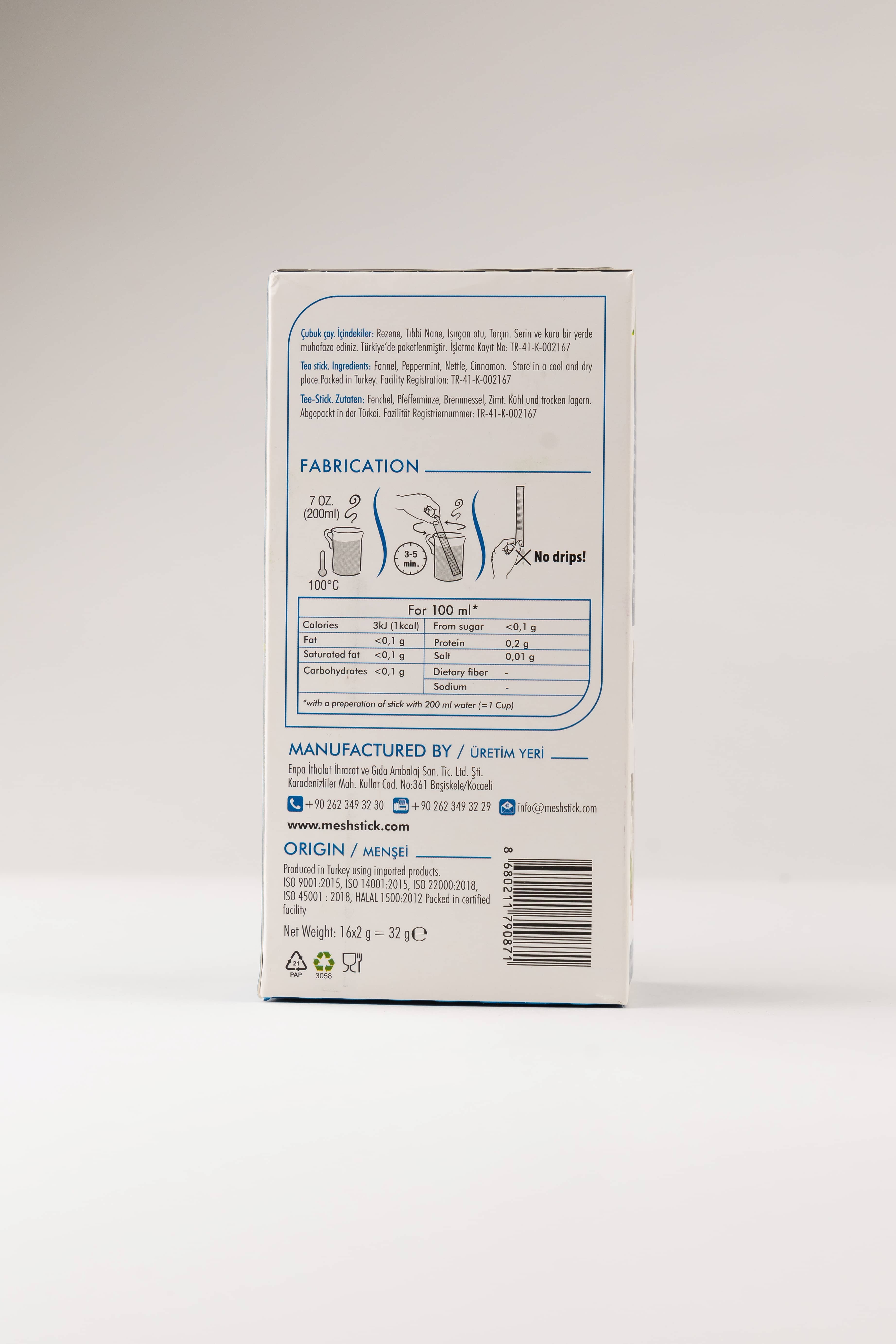 Mesh Stick Tea Detox 16 sashe 3