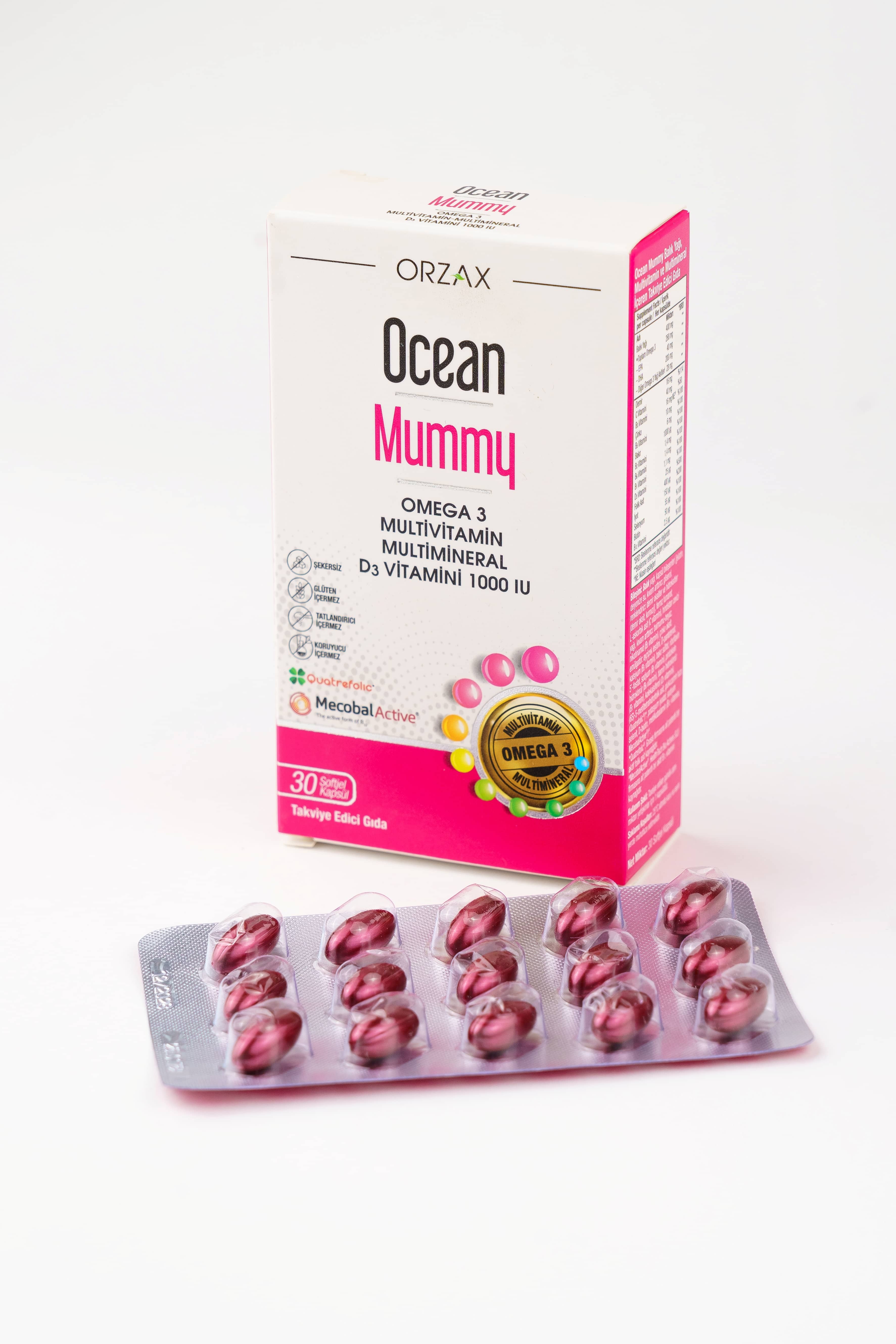Orzax Mummy, 30 Softjel Kapsül 1