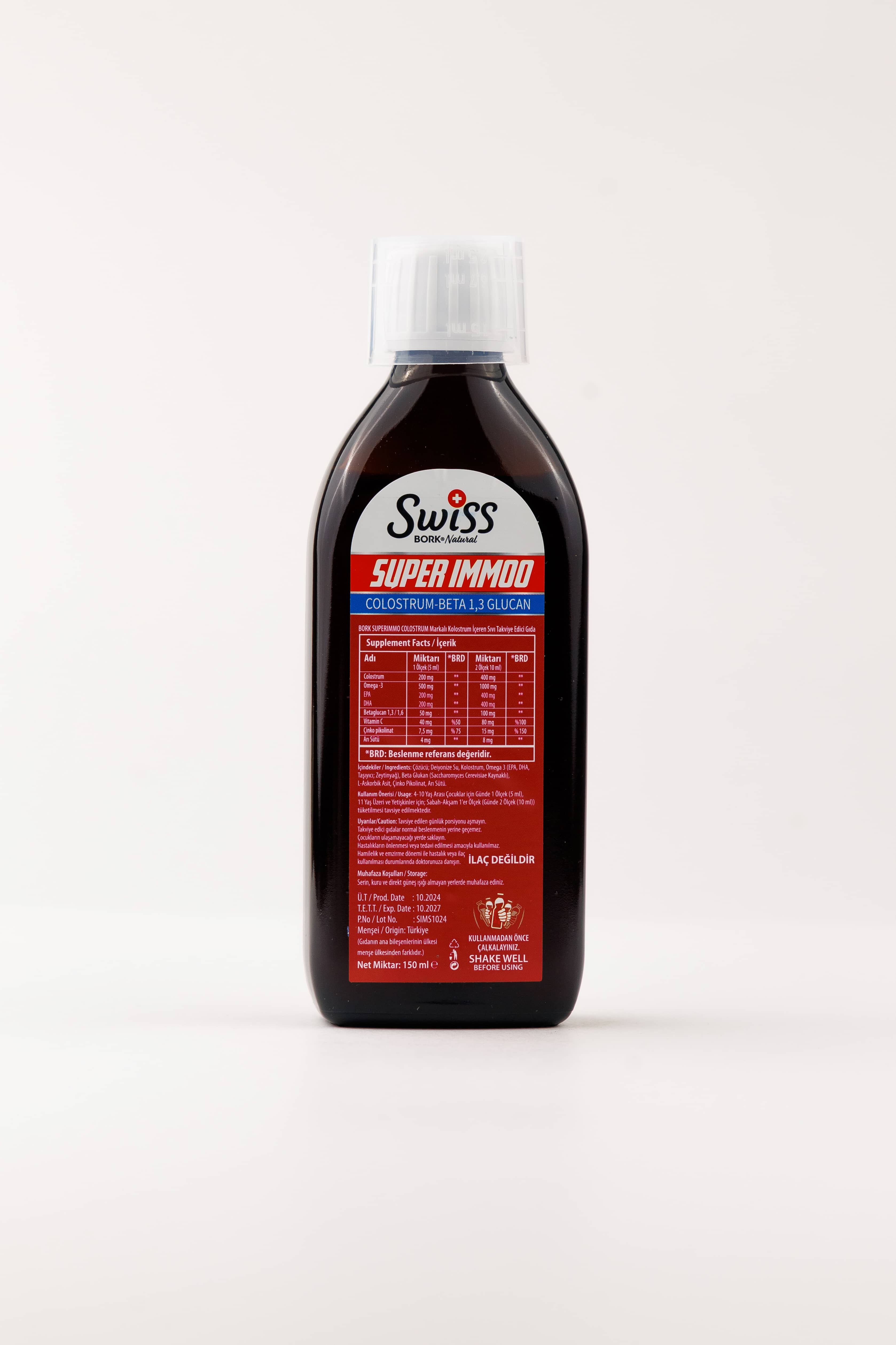 Swiss Bork Super Immoo Sirop 150ml 2