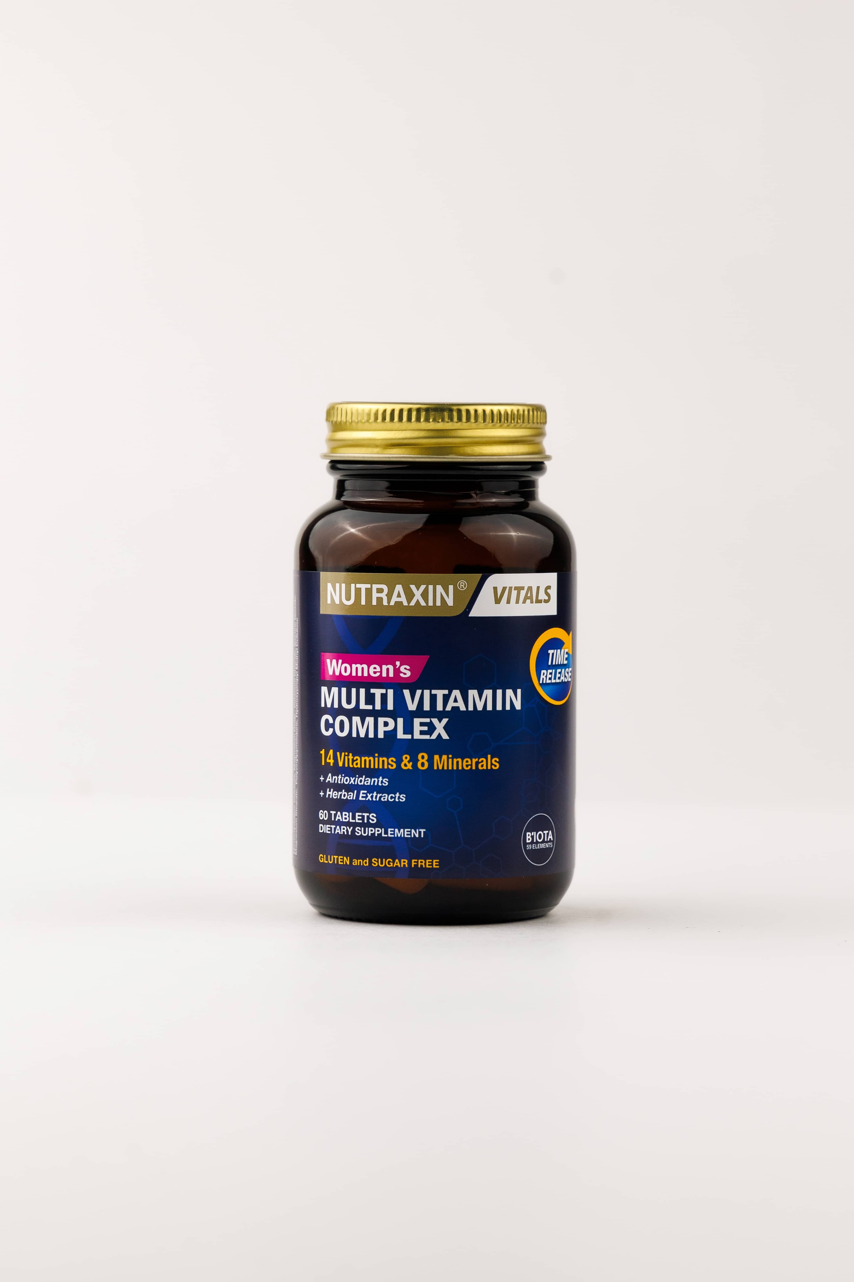 Nutraxin Women’s Multi Vitamin Complex 60 Tablet 2