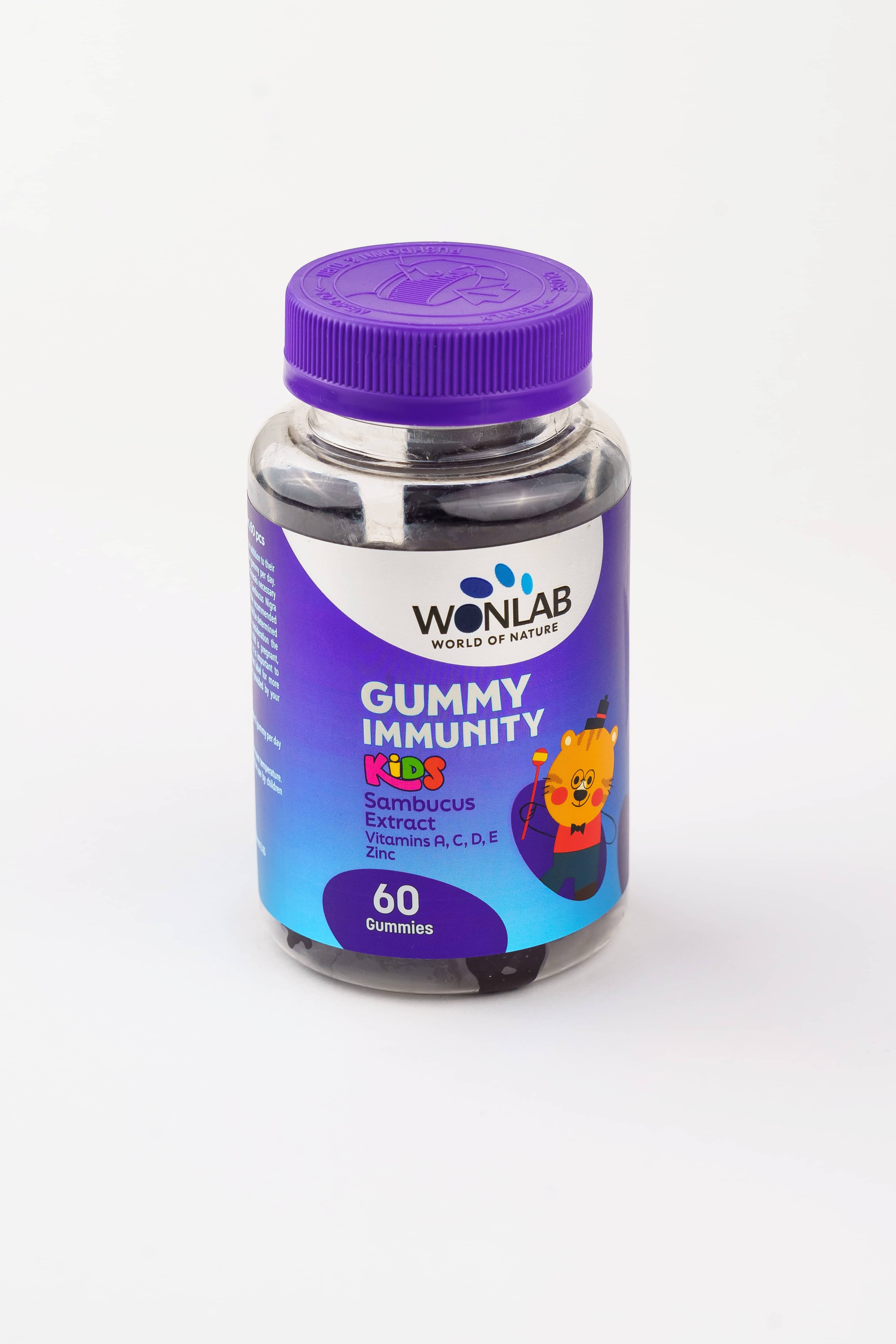 WONLAB kids Immunity, 60 gummies 1