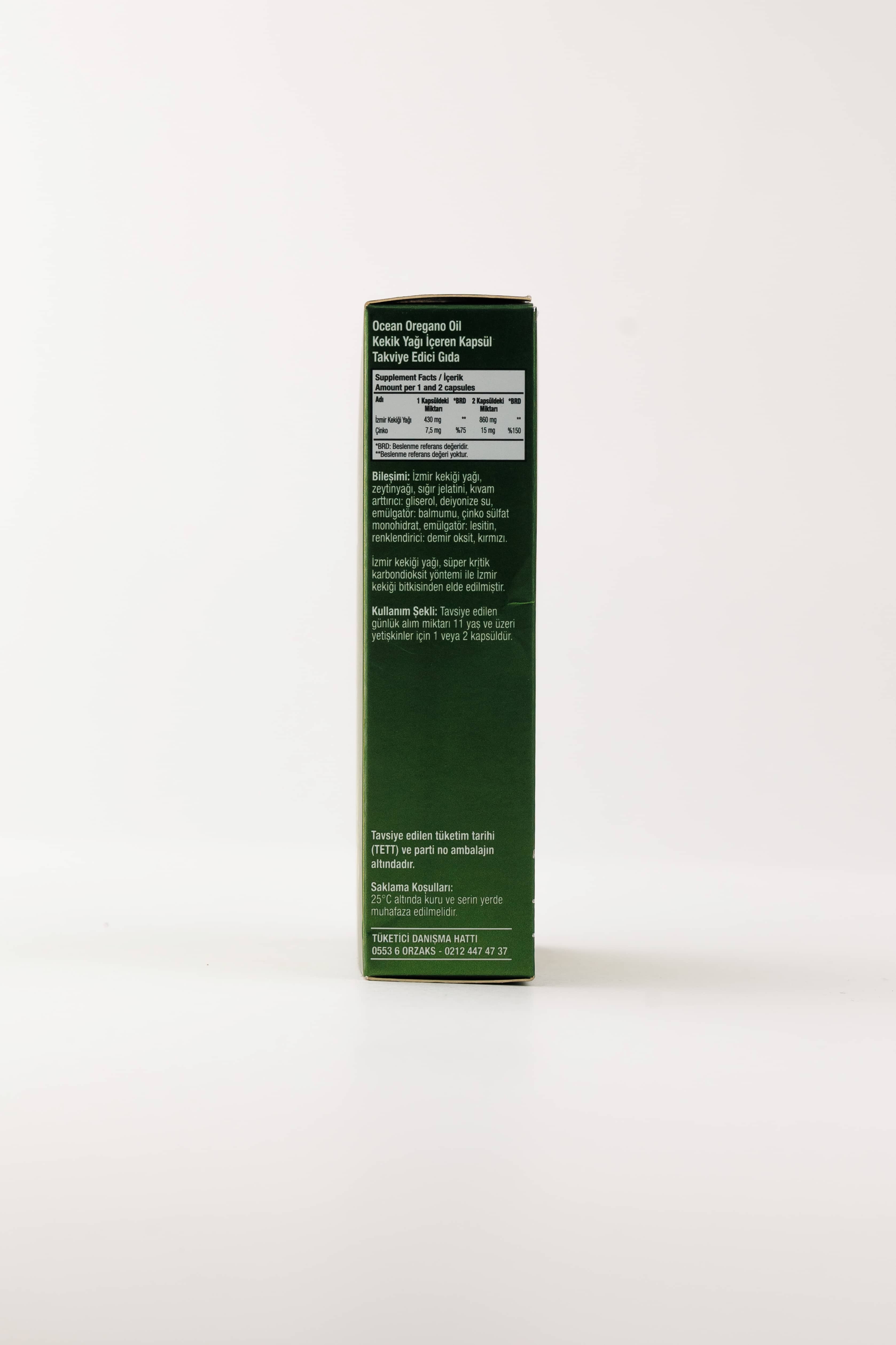 Orzax Oregano Oil, 30 Softjel Kapsül 3