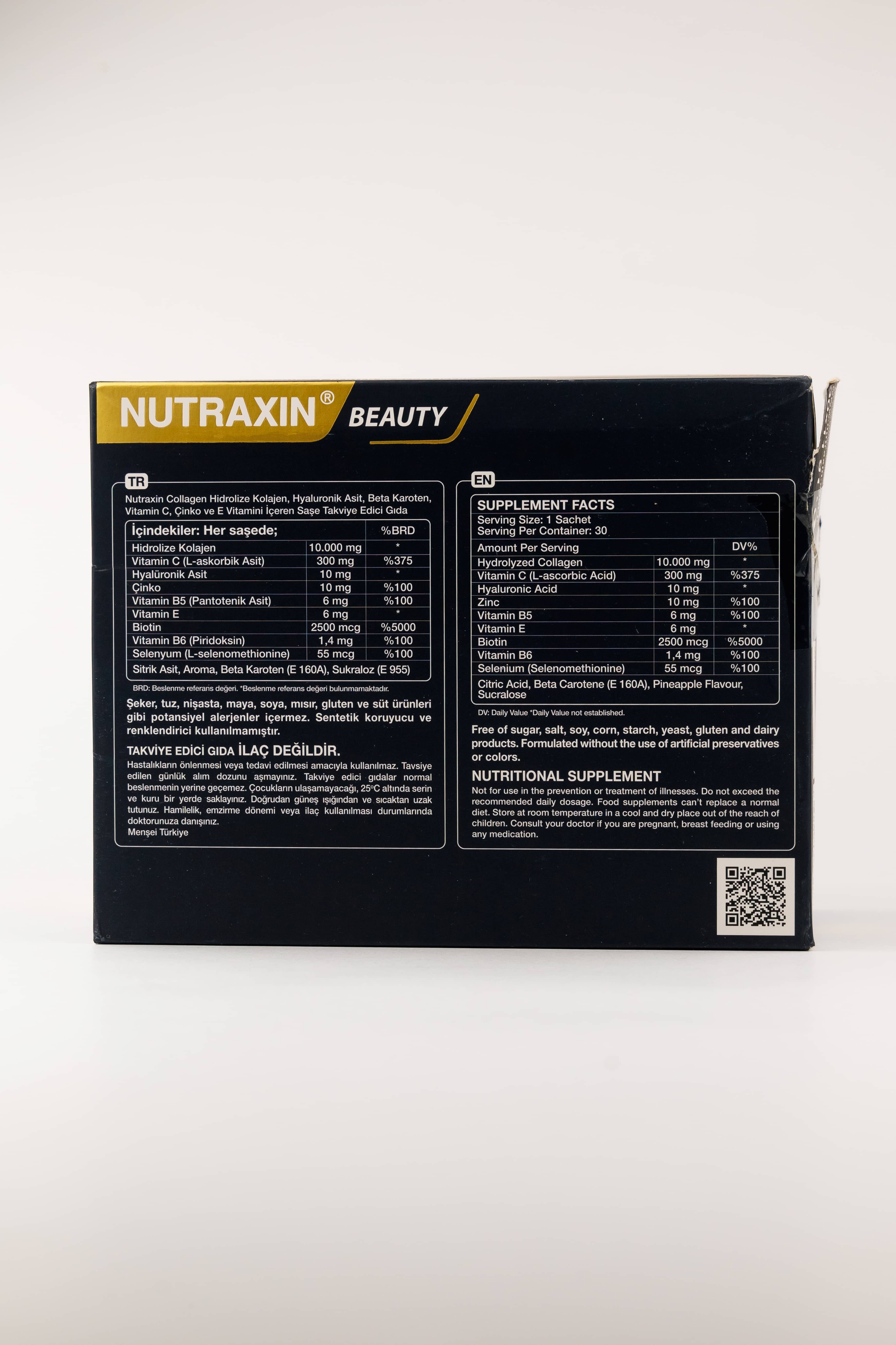 Nutraxin Collagen 10.000 Mg Tip 1 Tip 3 Ananas Aromalı, 30 Saşe 5