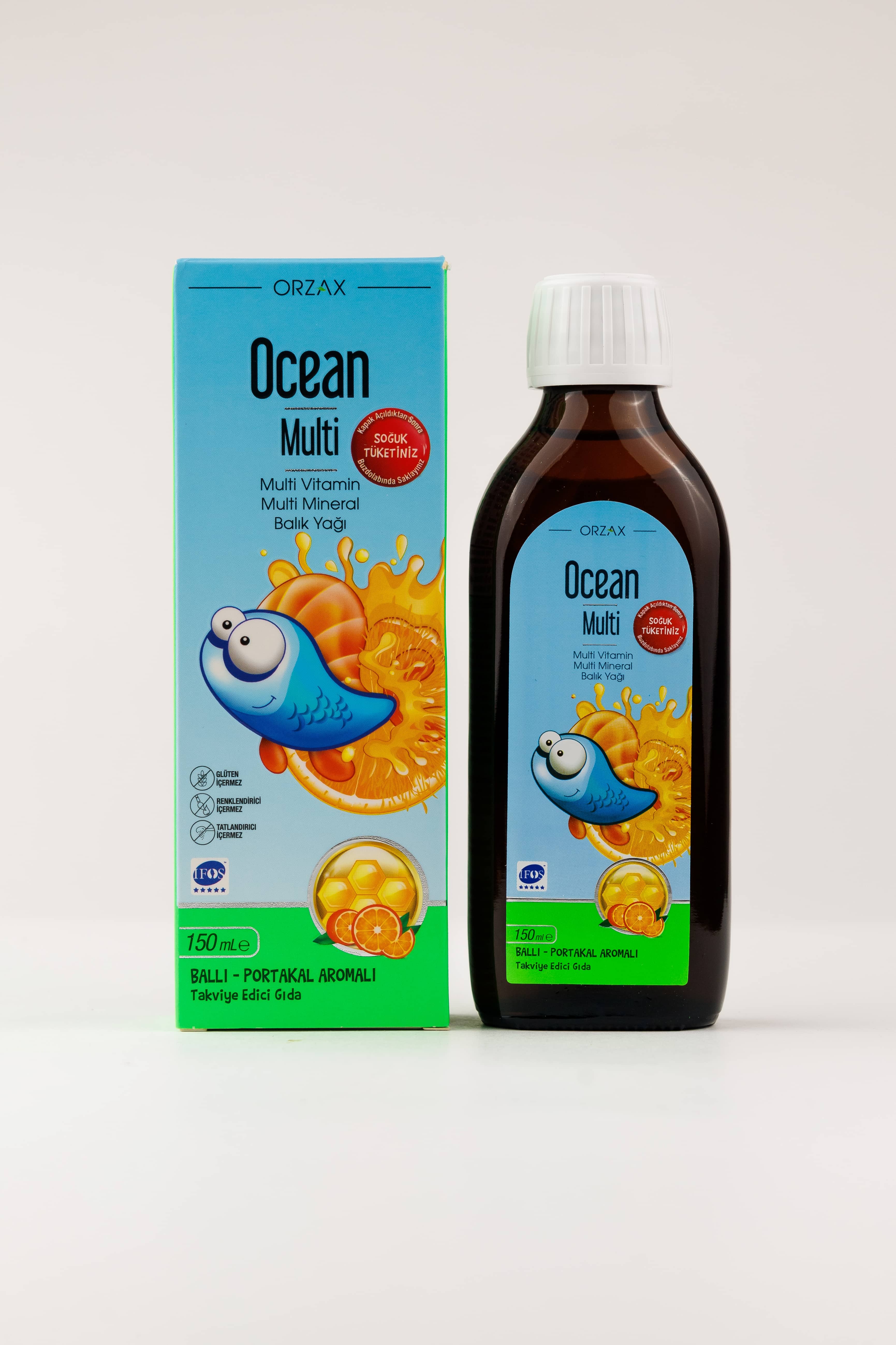 Orzax Multi Balli Portakalli Surup, 150 ml 4