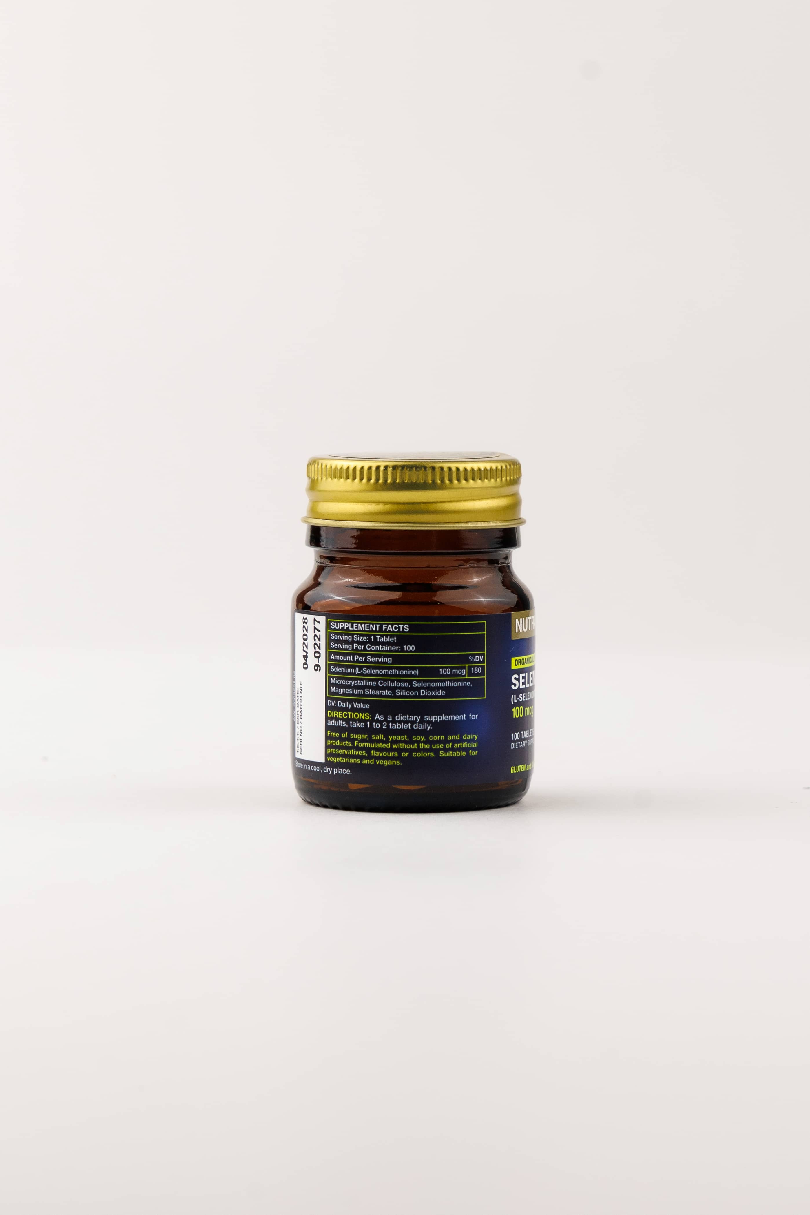 Nutraxin Selenium L-Selenometionin 100 mcg, 100 Tablet 3