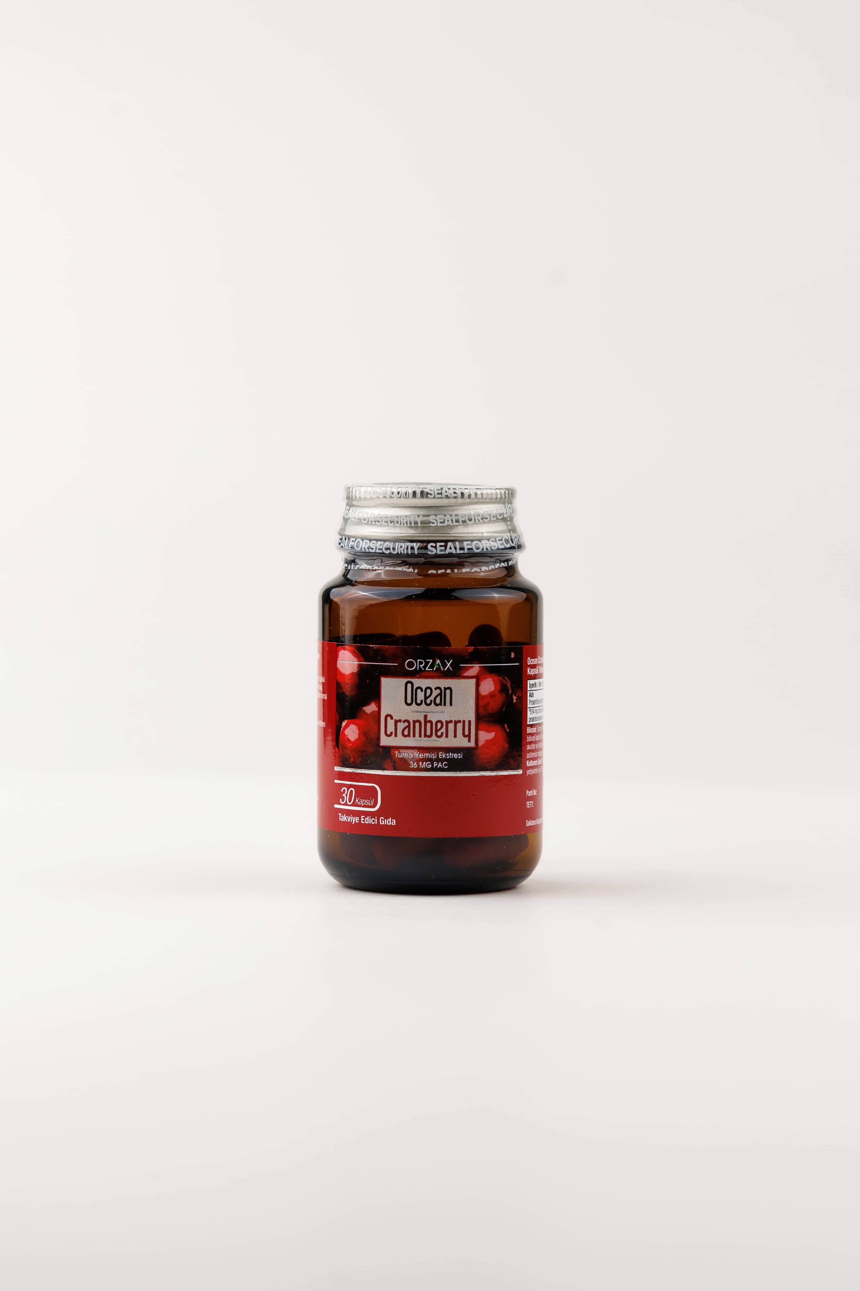 Orzax Cranberry 514 mg, 30 Kapsül 2