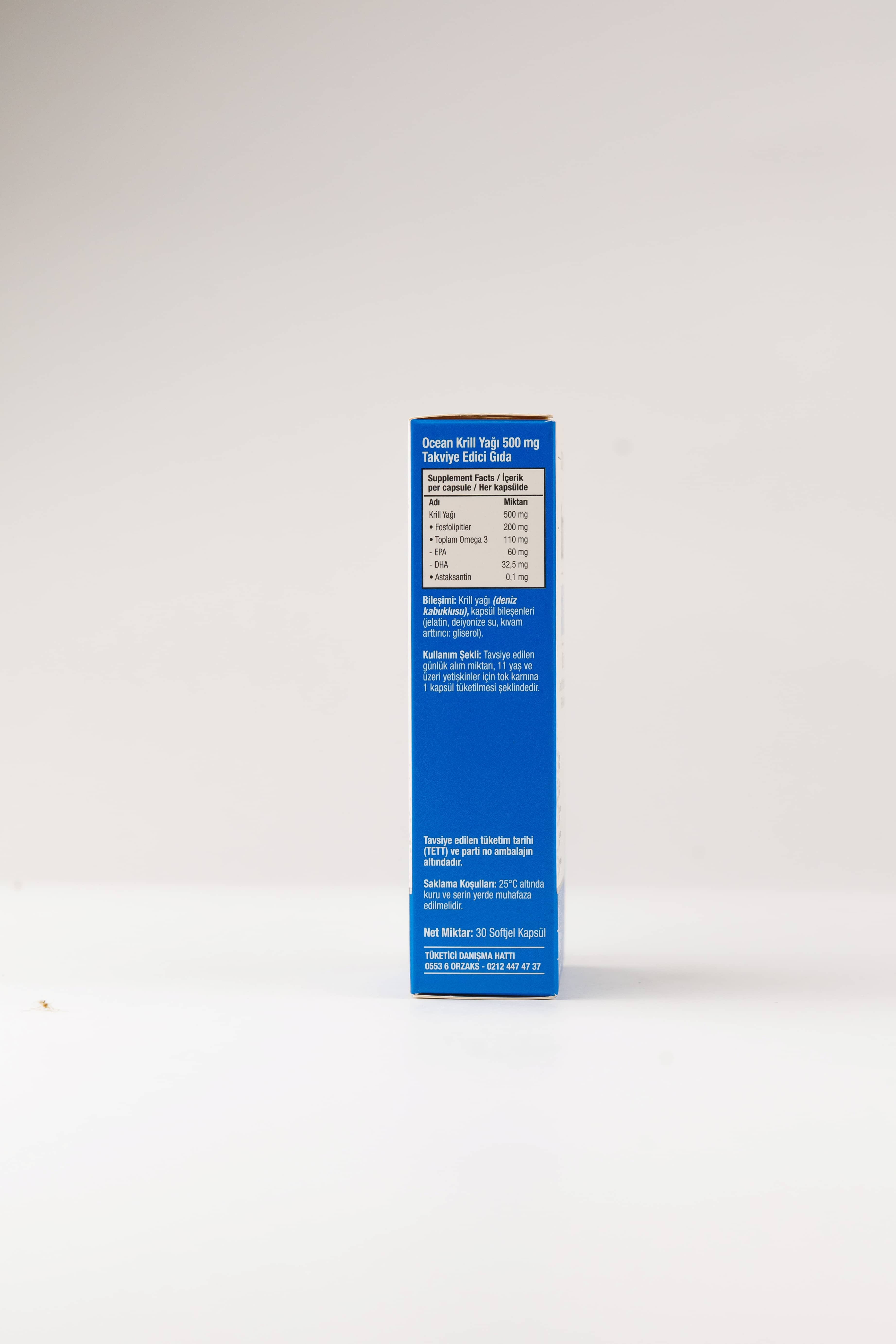 Orzax Krill Oil, 30 Softjel Kapsül 3