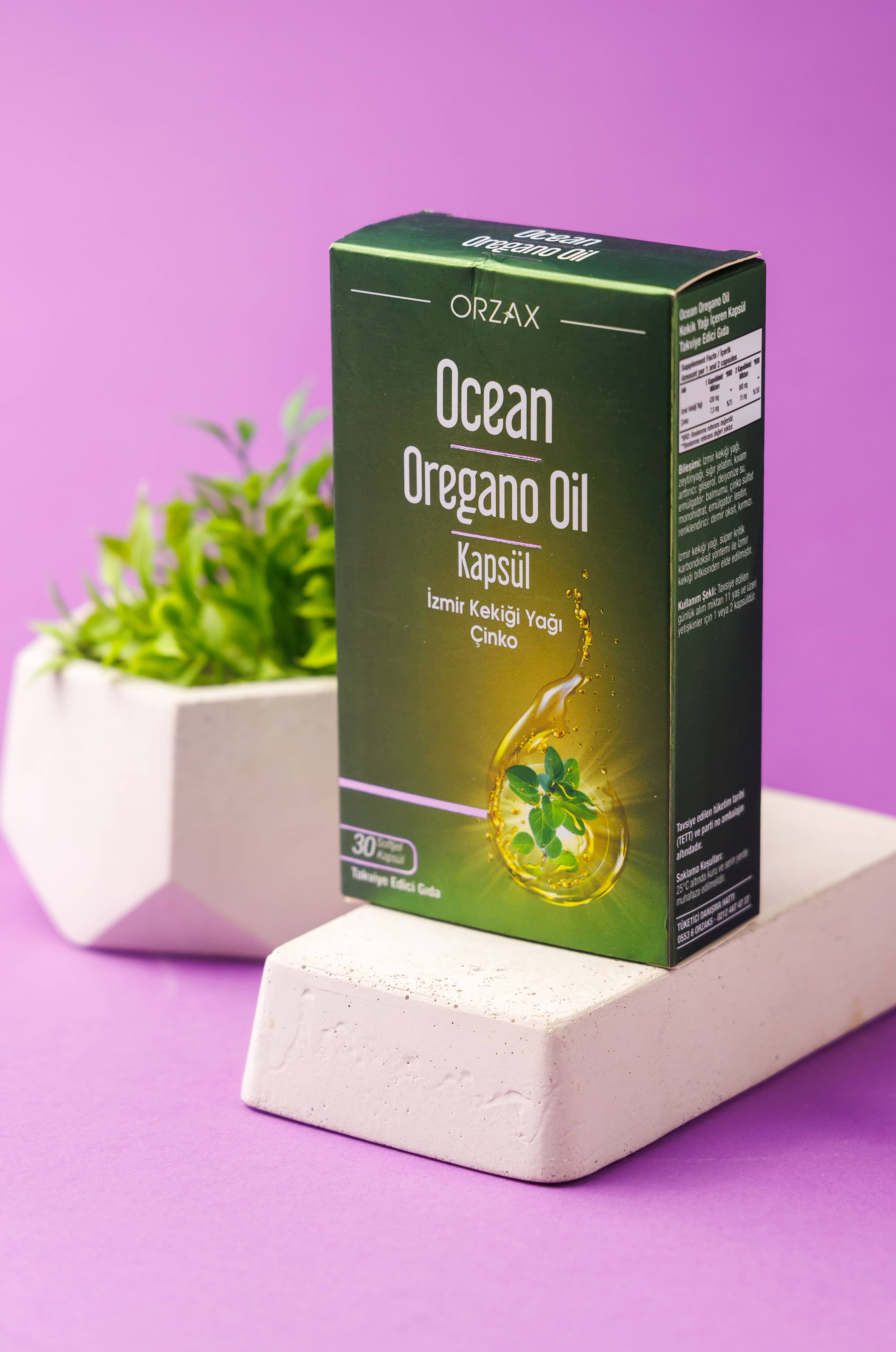 Orzax Oregano Oil, 30 Softjel Kapsül 4
