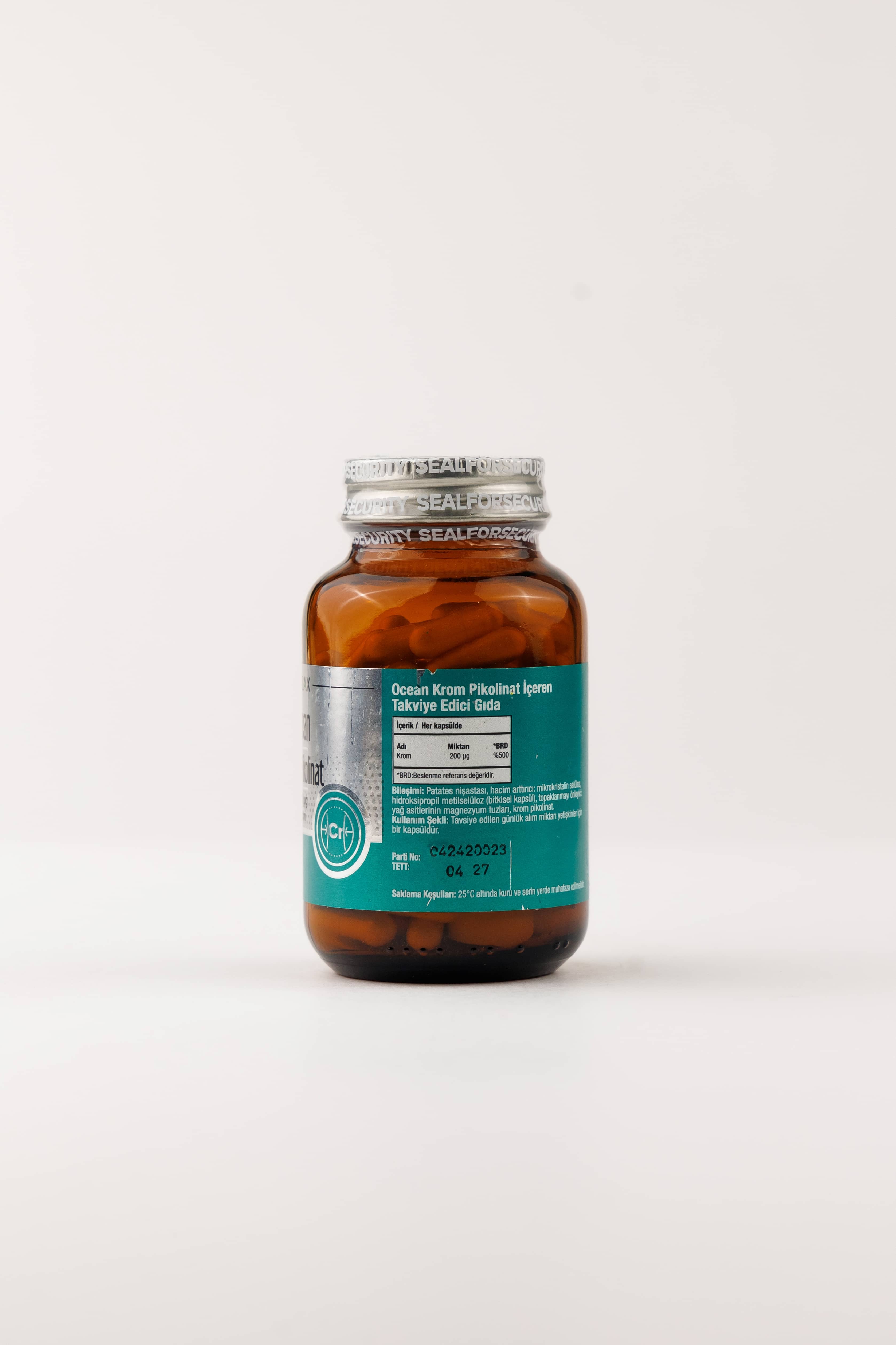 Orzax Krom Pikolinat 200 Mcg, 90 Kapsül 3