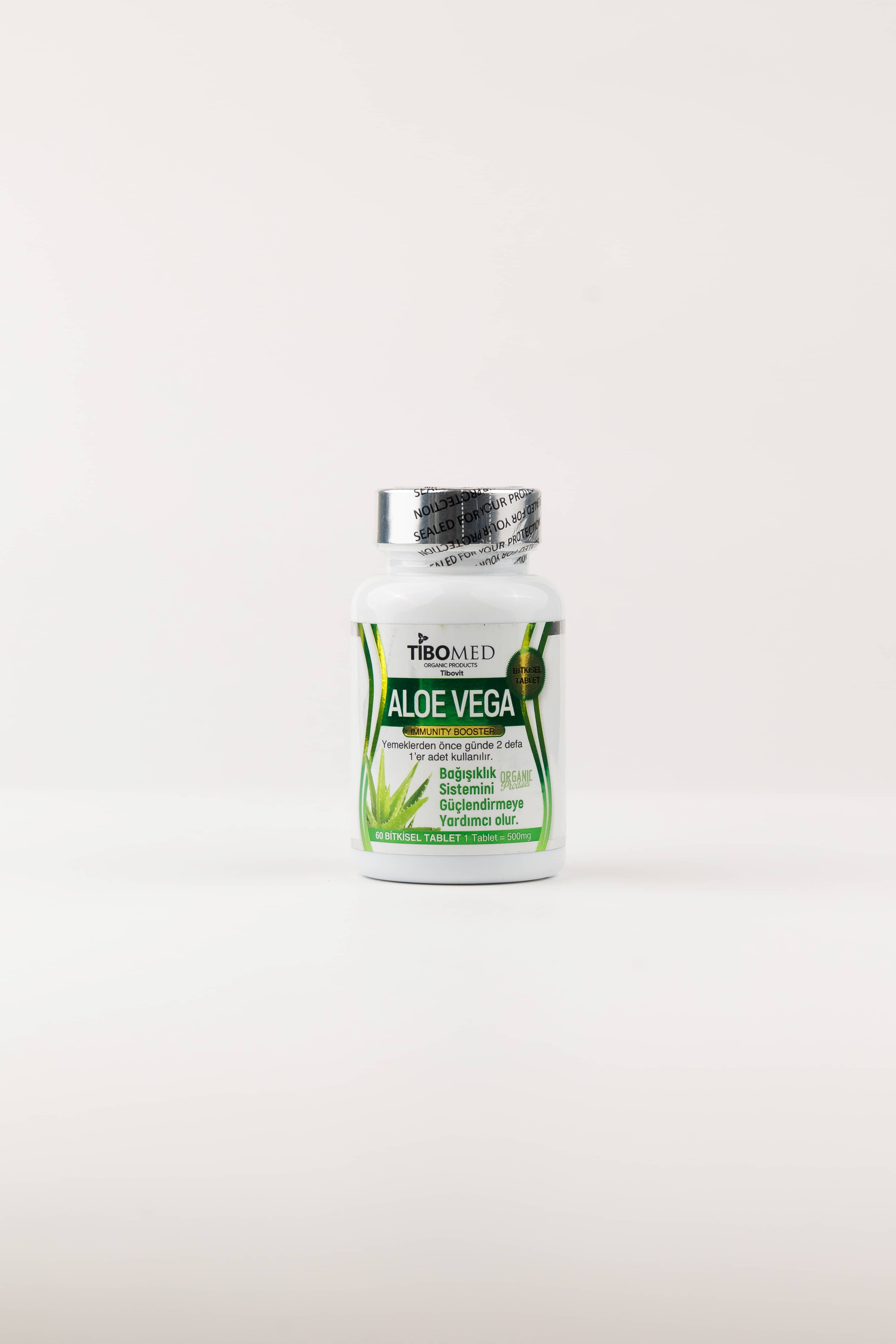 TIBOMED Aloe Vega 500 mg, 60 tablet 2