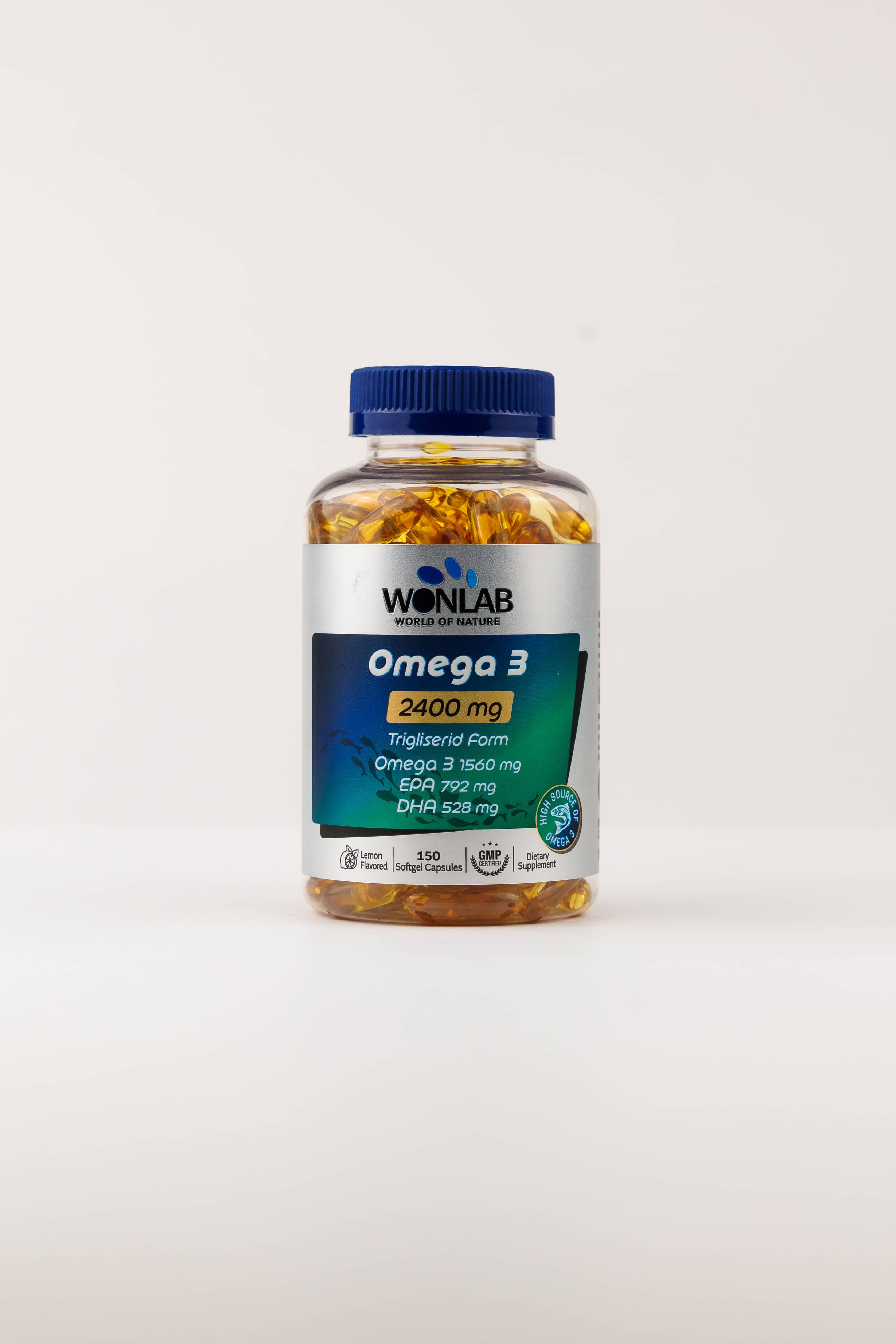 Wonlab Omega 3 2400mg 150 kapsul 2