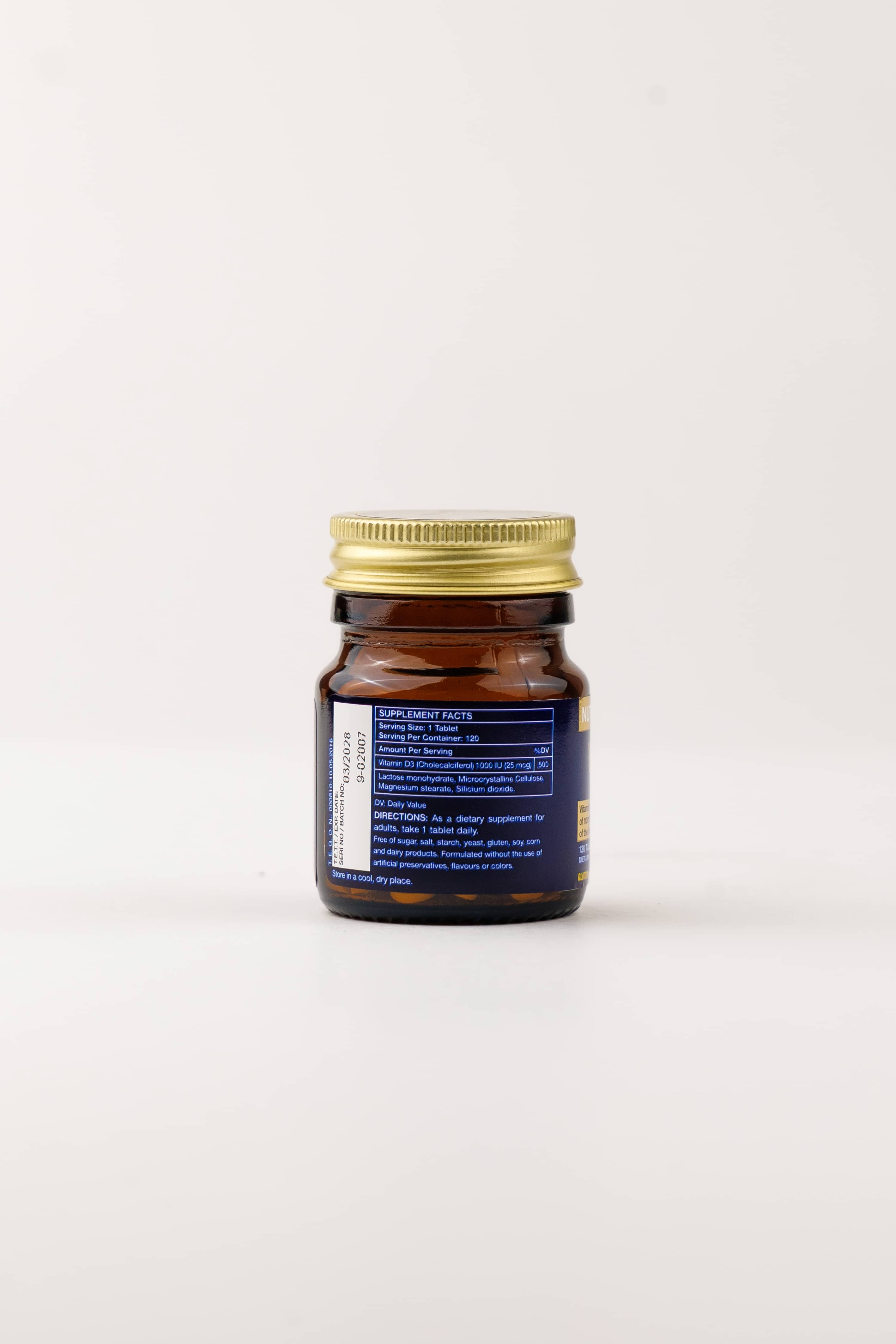 Nutraxin D3 1000IU, 120 tablet 3