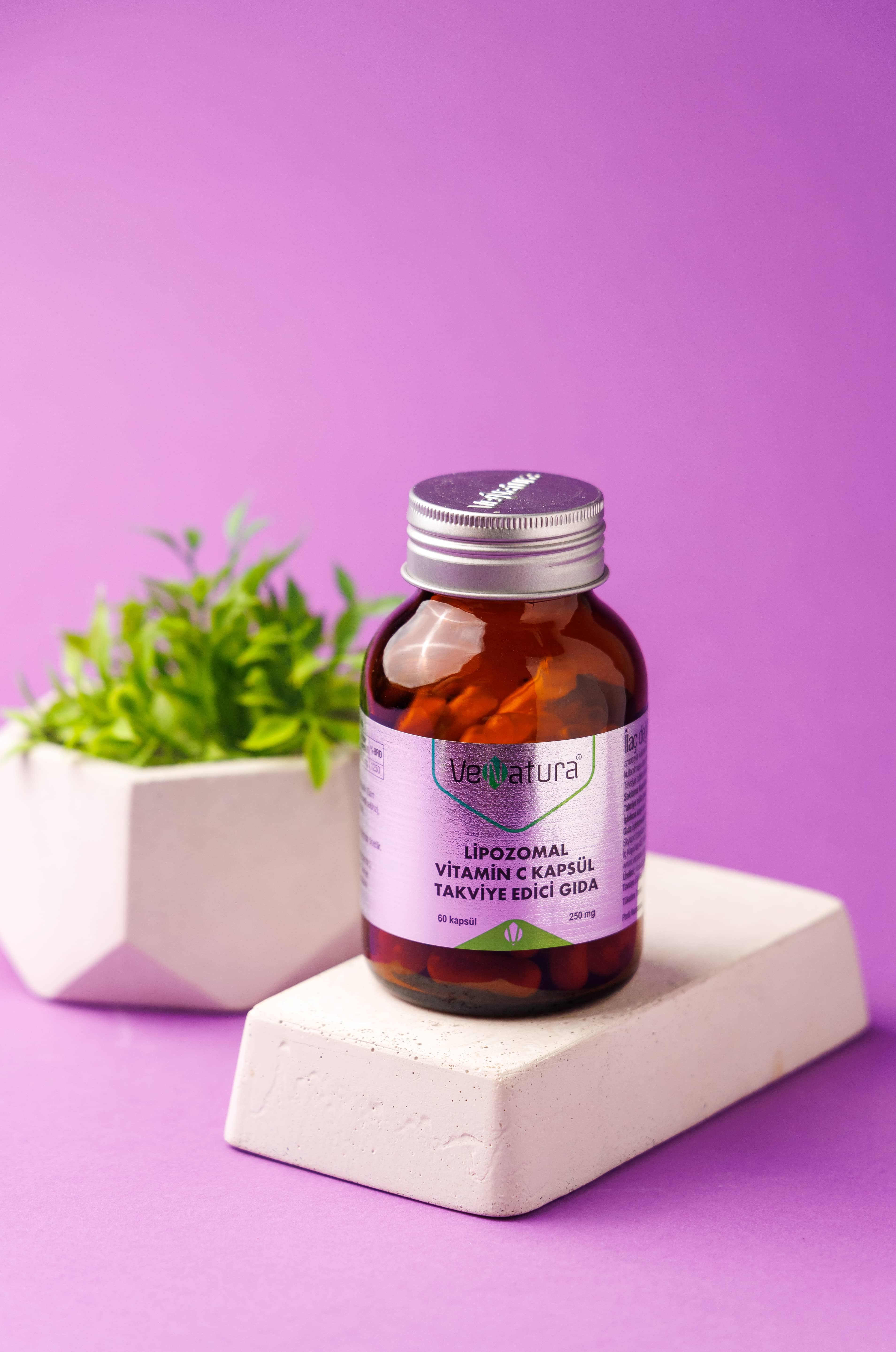 Venatura Lipozomal,  Vitamin C, 60 kapsul 4