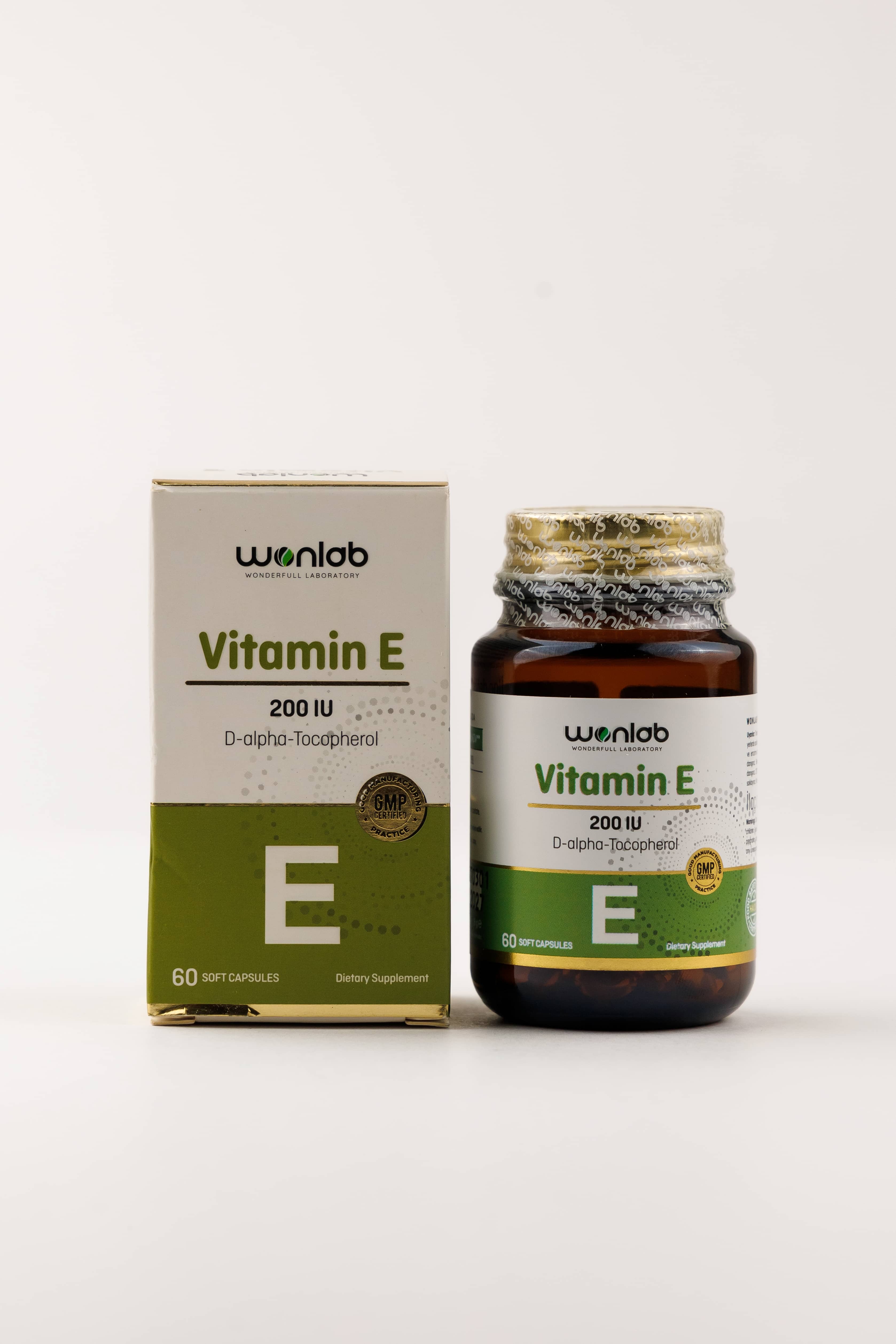 WONLAB Vitamin E Soft Jel 60 caps 5