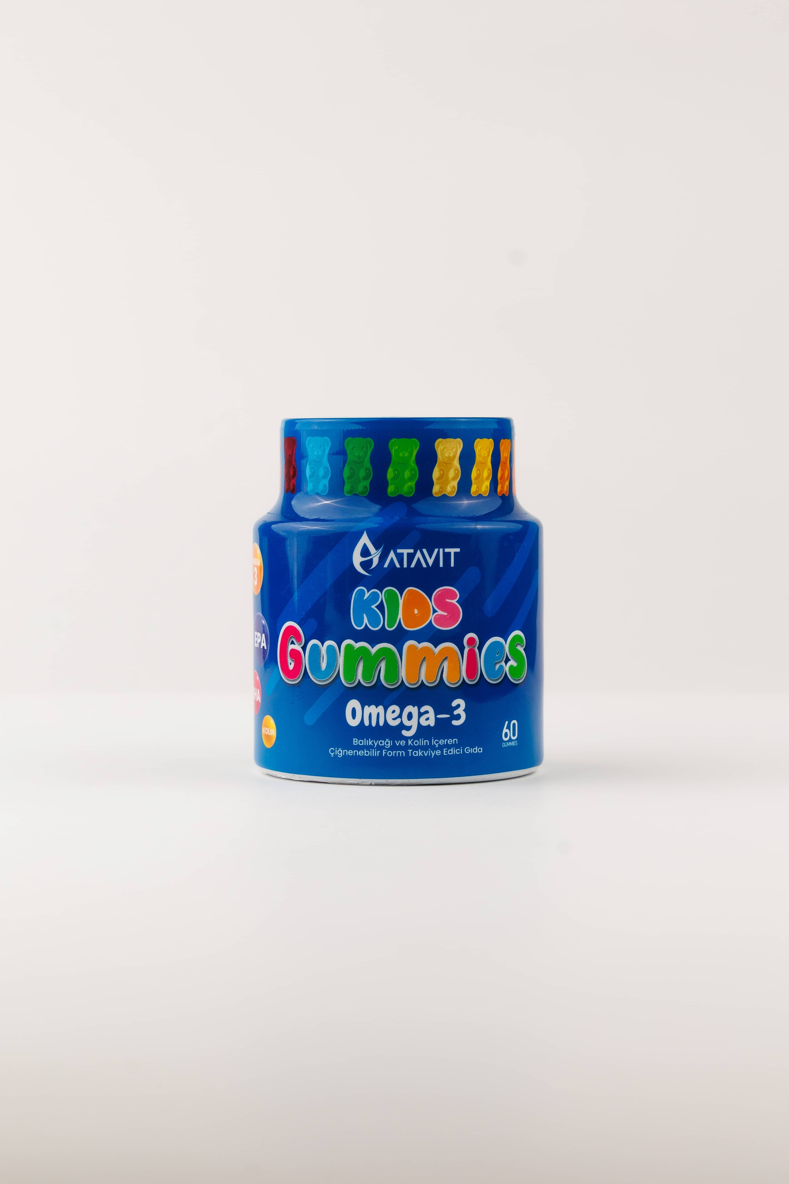 Atavit Kids Gummies Omega-3, 60 Gummies 2