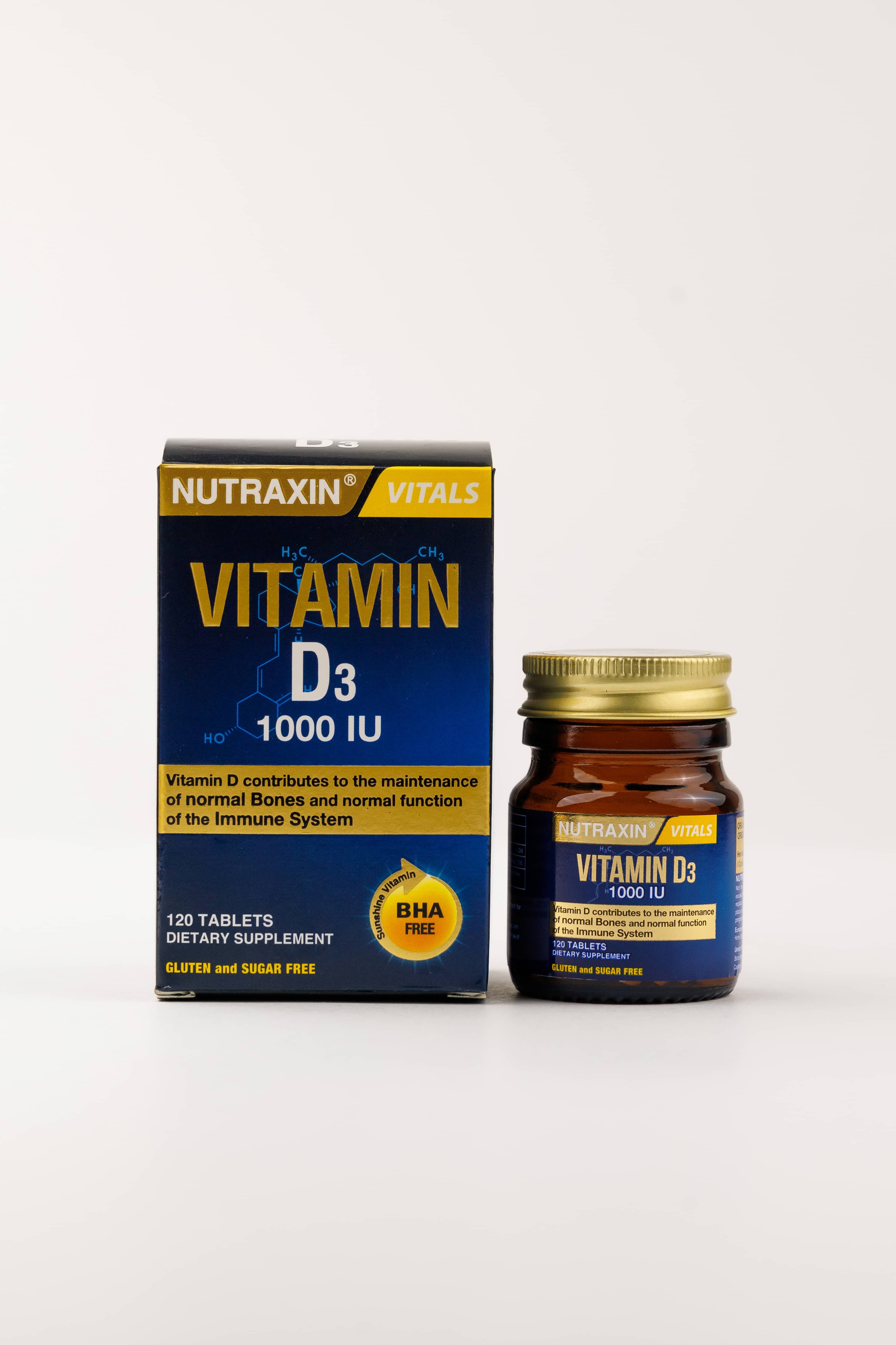 Nutraxin D3 1000IU, 120 tablet 4