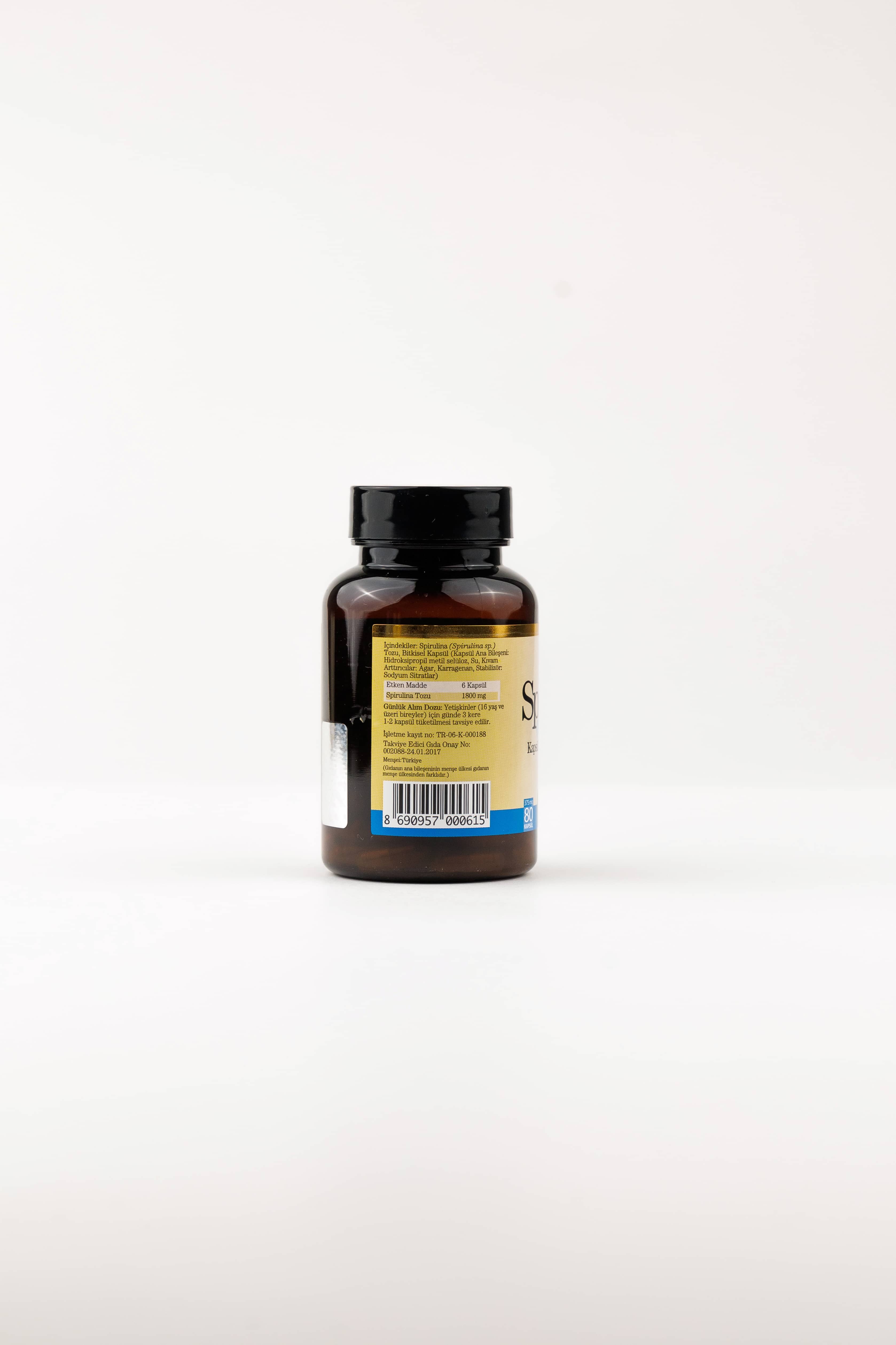 Balen Spirulina 375 MG, 80 kapsul 3