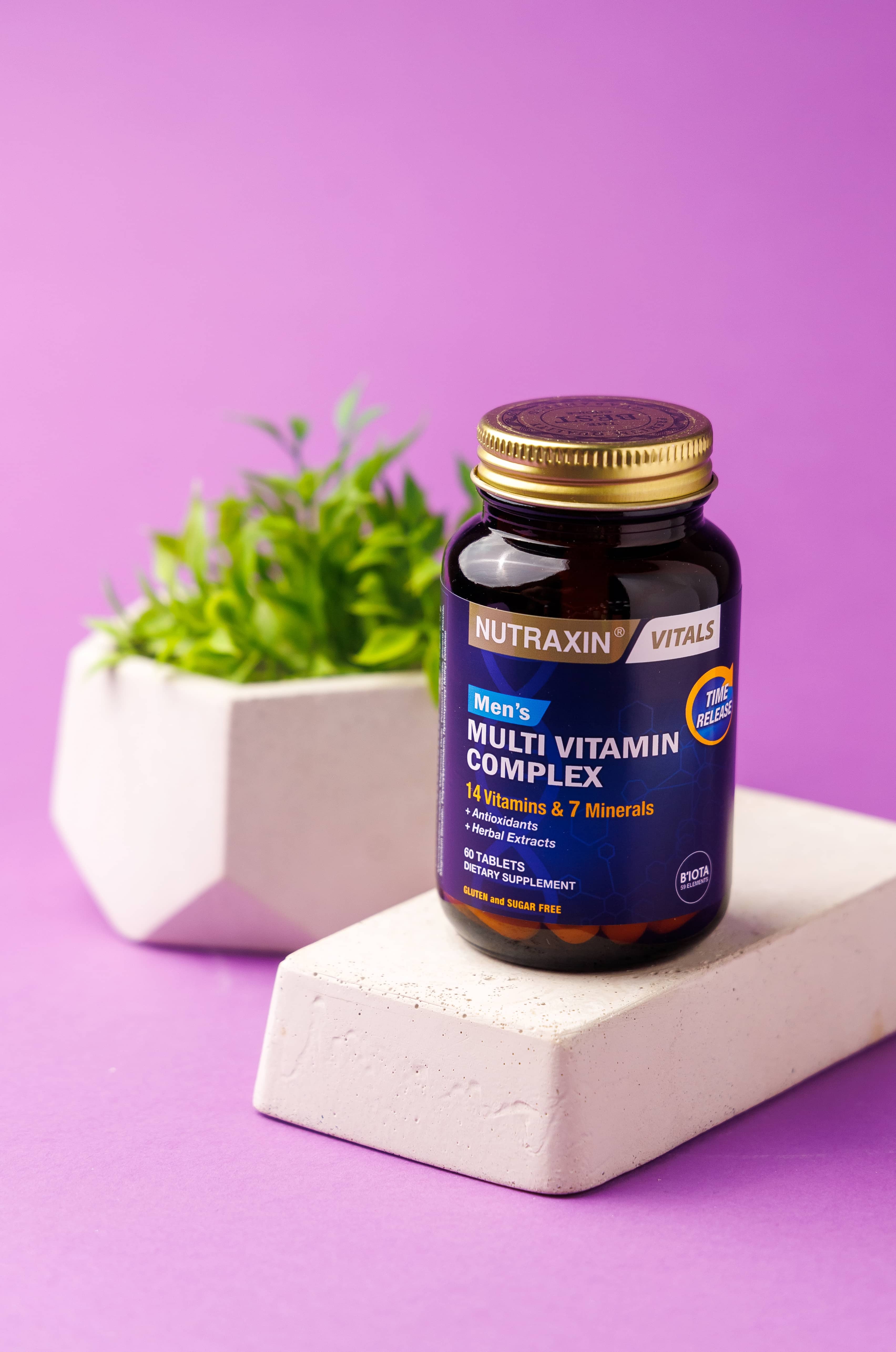 Nutraxin Men's Multi Vitamin Complex, 60 Tablet 5