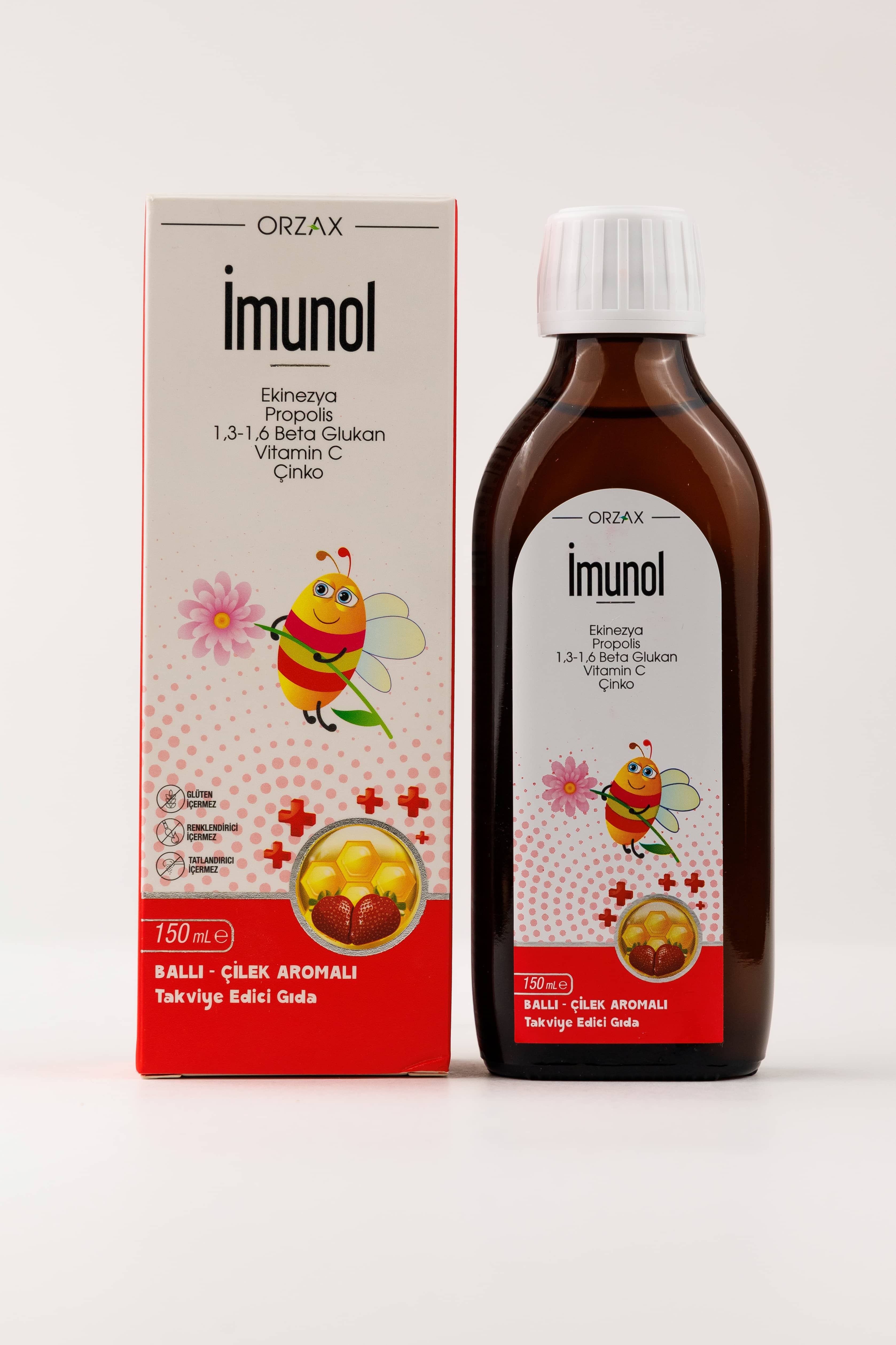 Orzax Imunol Surup BALLI CICEK, 150 ml 4