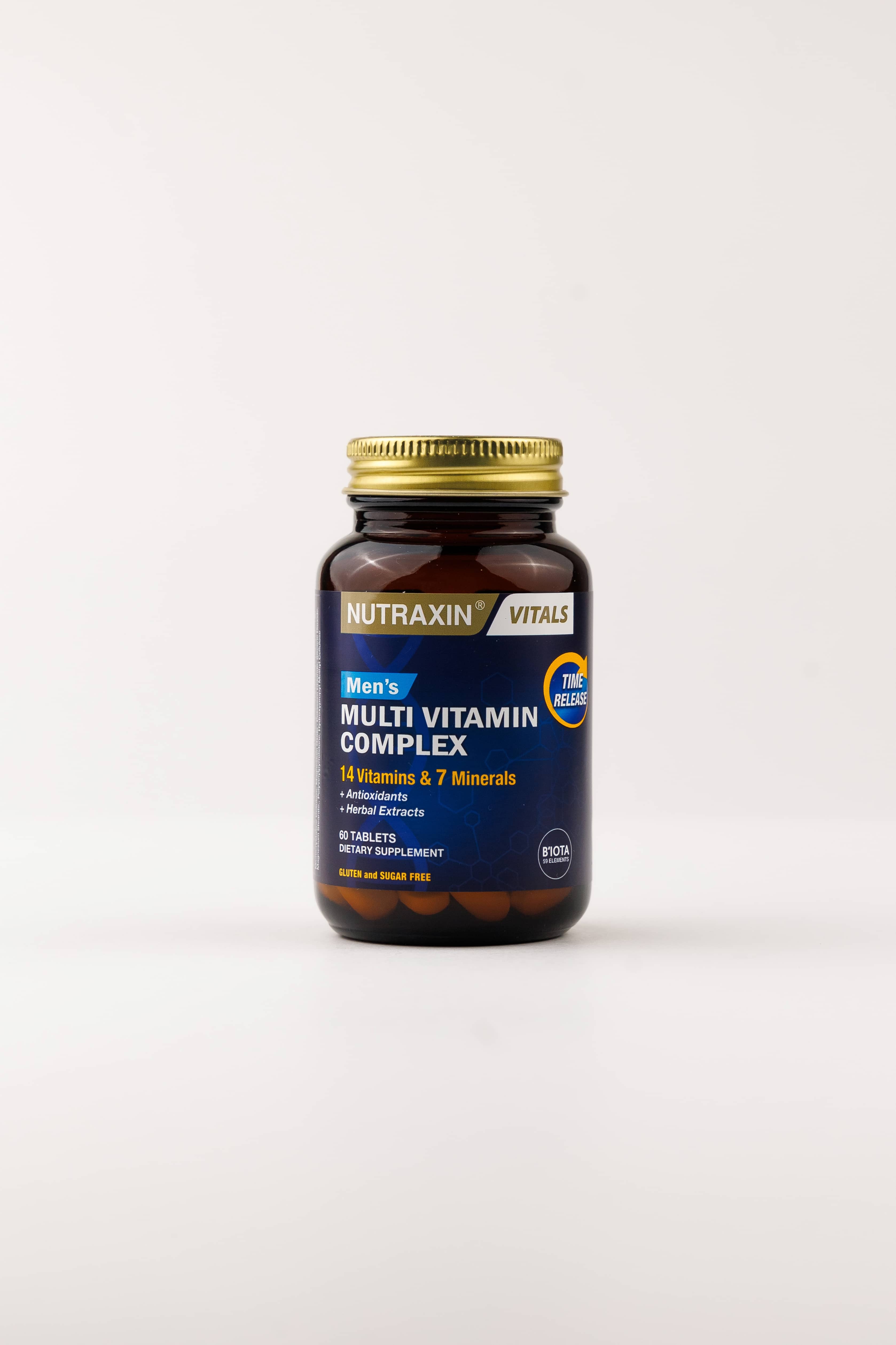 Nutraxin Men's Multi Vitamin Complex, 60 Tablet 2