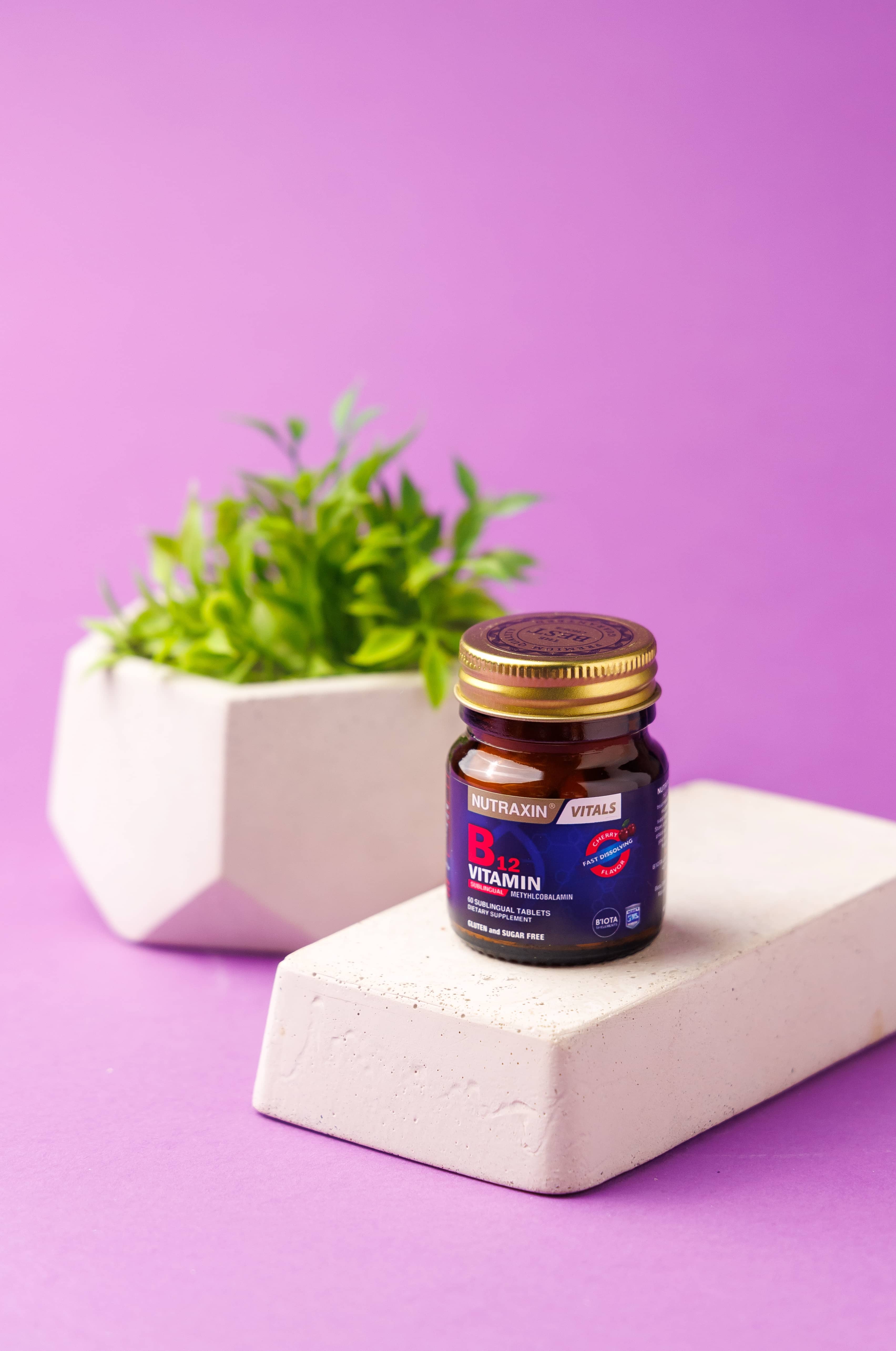 Nutraxin B12 Vitamini (1000 Mcg), 60 Dil Altı Tableti 5